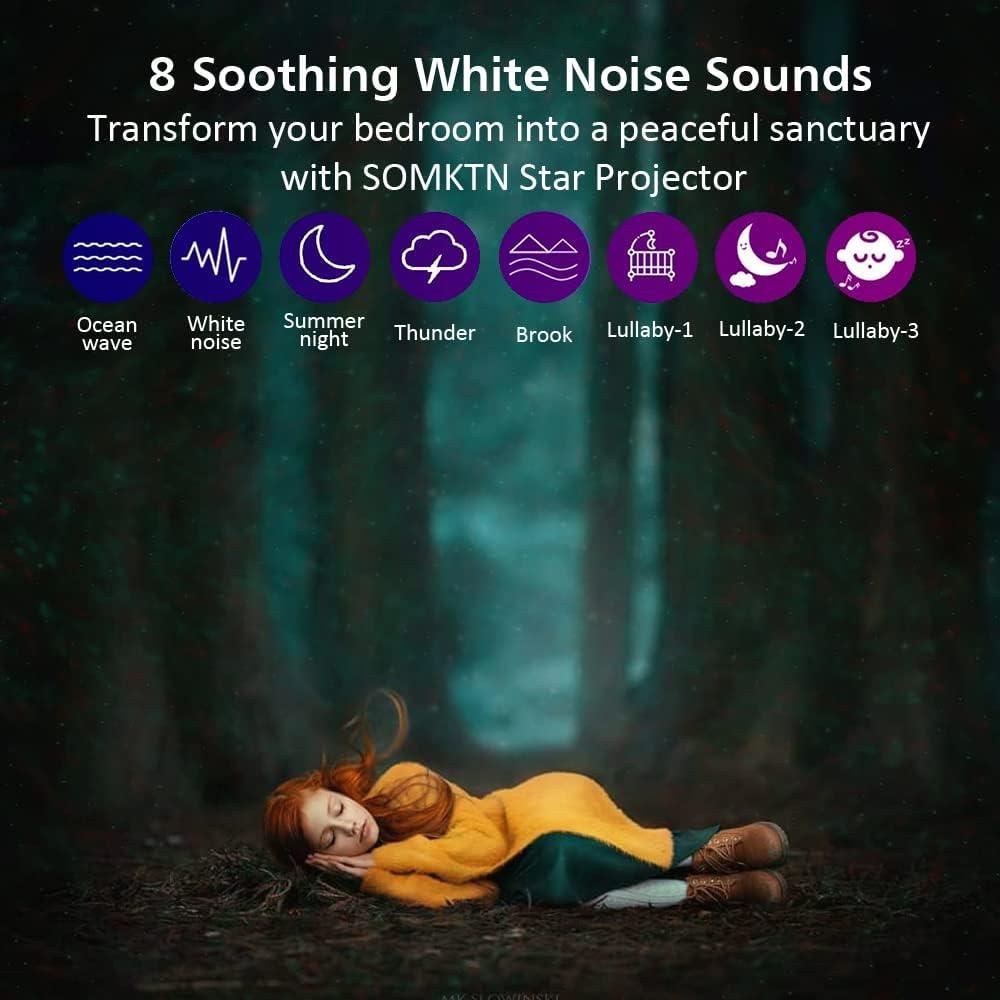 Proyector de Estrellas SOMKTN BL-TKG06 con Altavoz Bluetooth