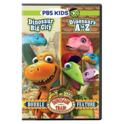 Dinosaur Train DVD Doble Función Gran Ciudad y A a Z