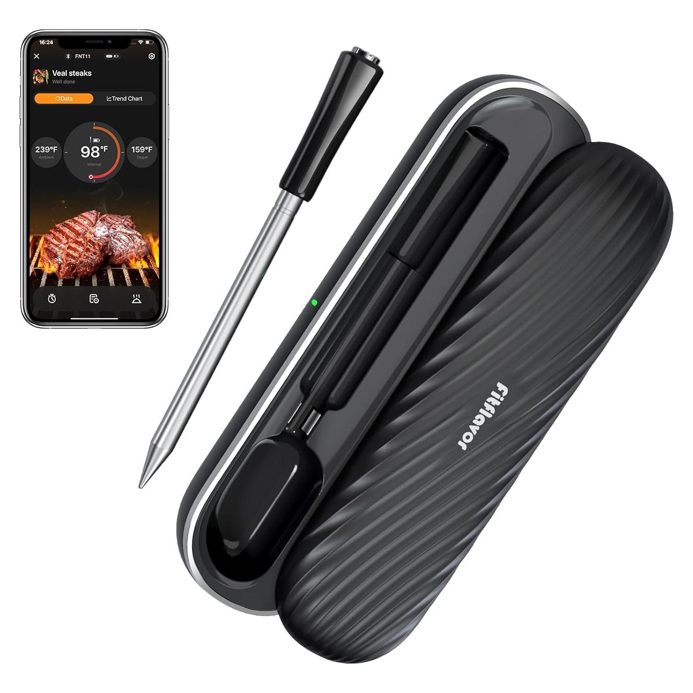 Termómetro de Carne Inalámbrico Bluetooth Fitflavor FNT11-2