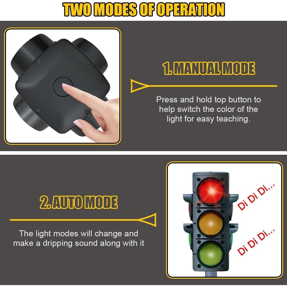 Juego de Semáforo Hitish con Luz y Accesorios Educativos