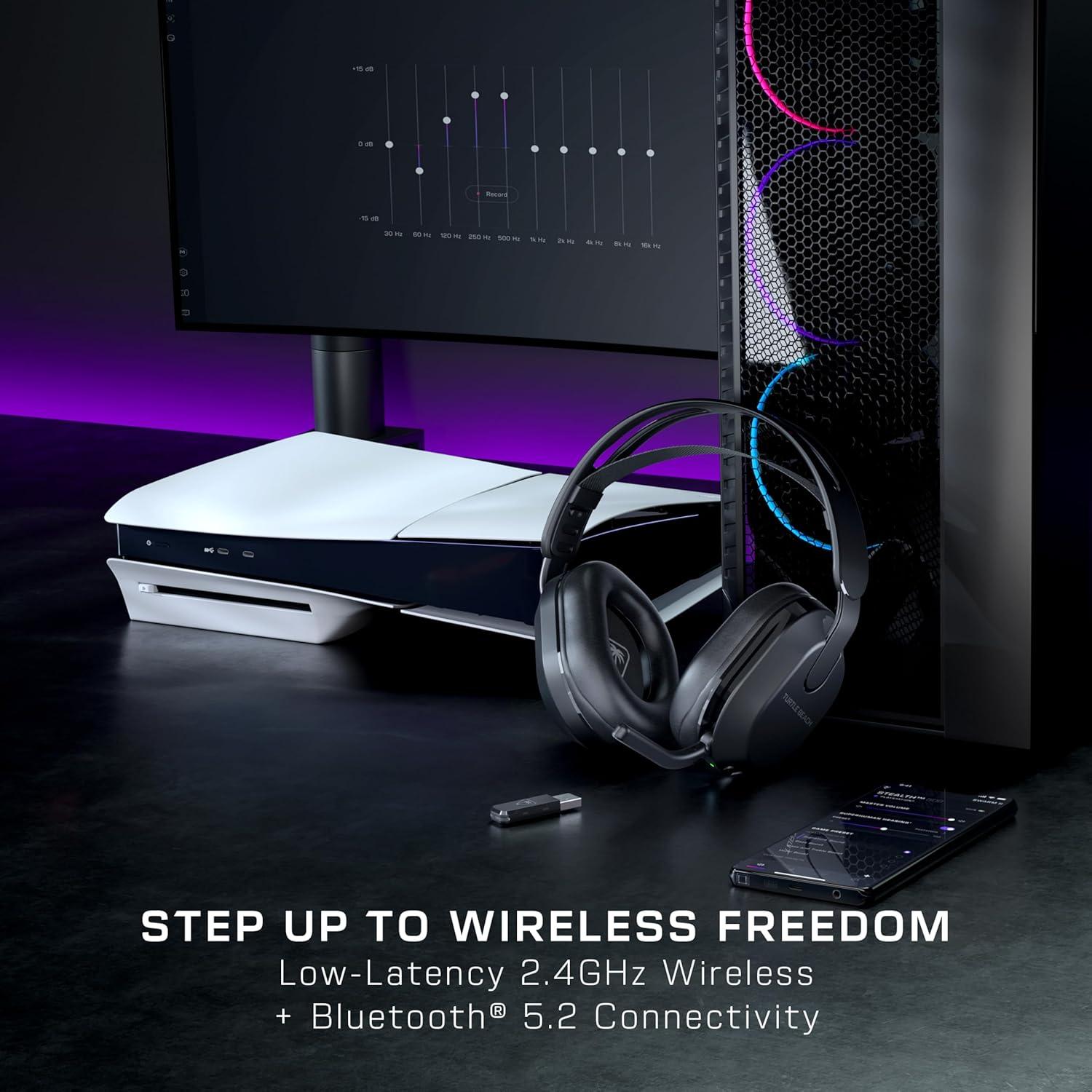 Auriculares Gaming Inalámbricos Turtle Beach Stealth 500 - 40h Batería, Bluetooth 5.2