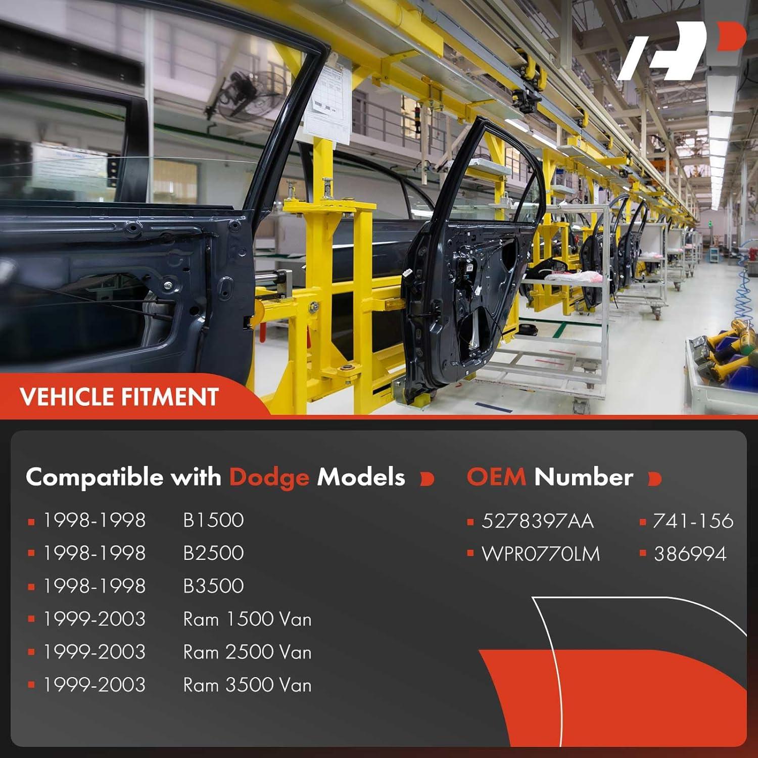 Regulador de Ventana Eléctrico A-Premium Lado Izquierdo 1998-2003