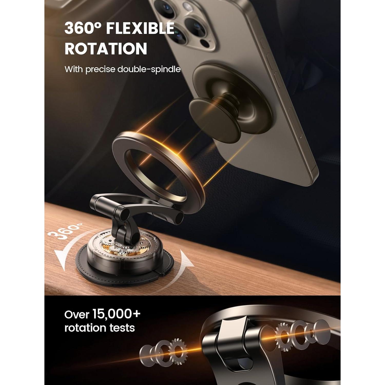 Soporte para Coche Lamicall MagSafe Todo Metal Ajustable