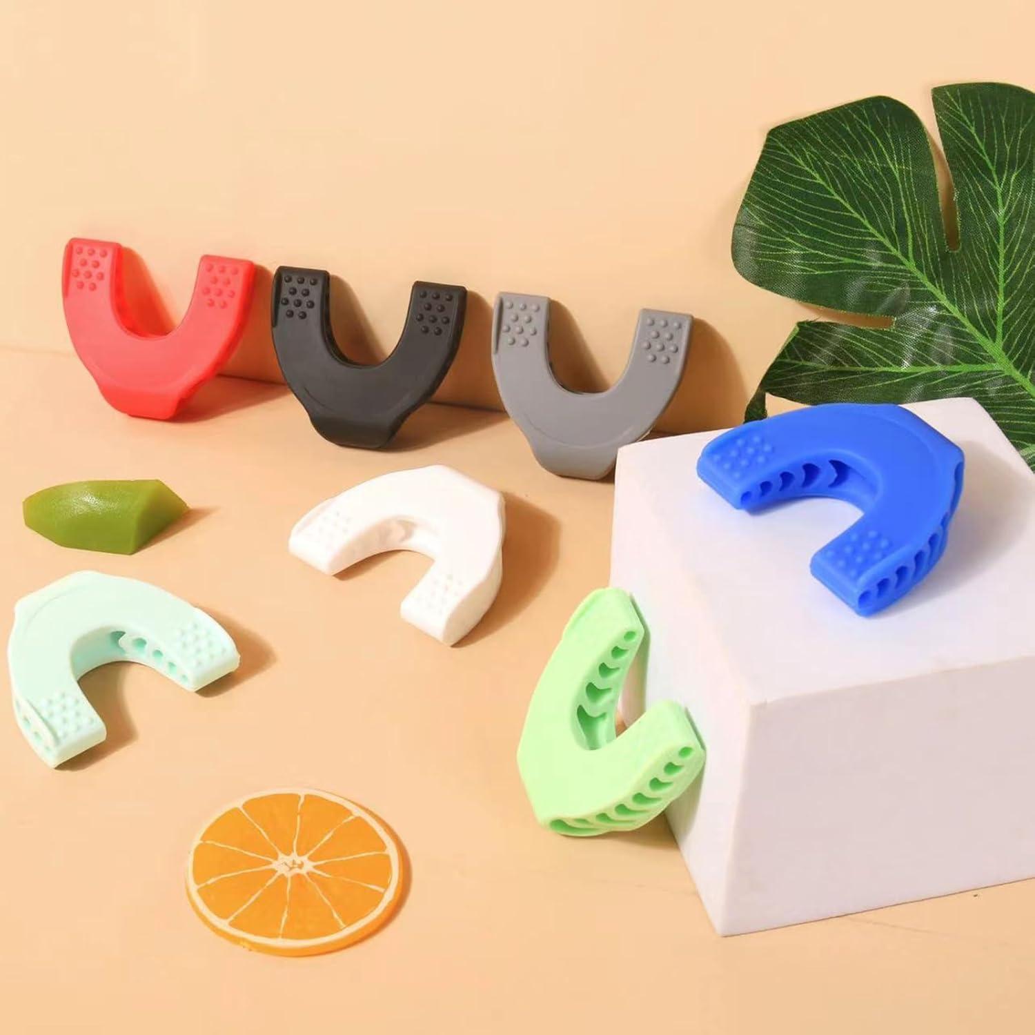 Ejercitador de Mandíbula de Silicona XAGMODSHN para Tonificación Facial