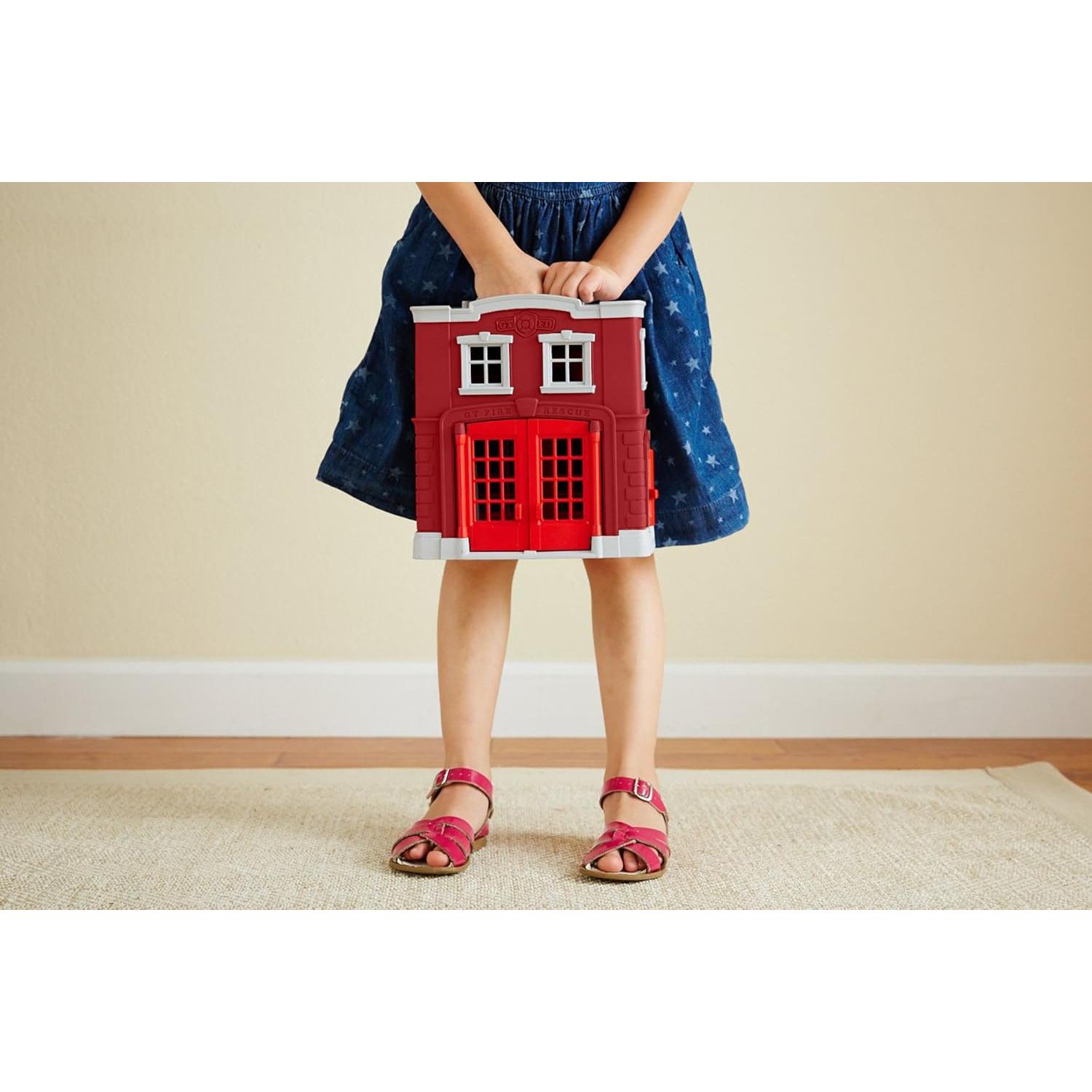 Juego de Estación de Bomberos Green Toys - 8 Piezas