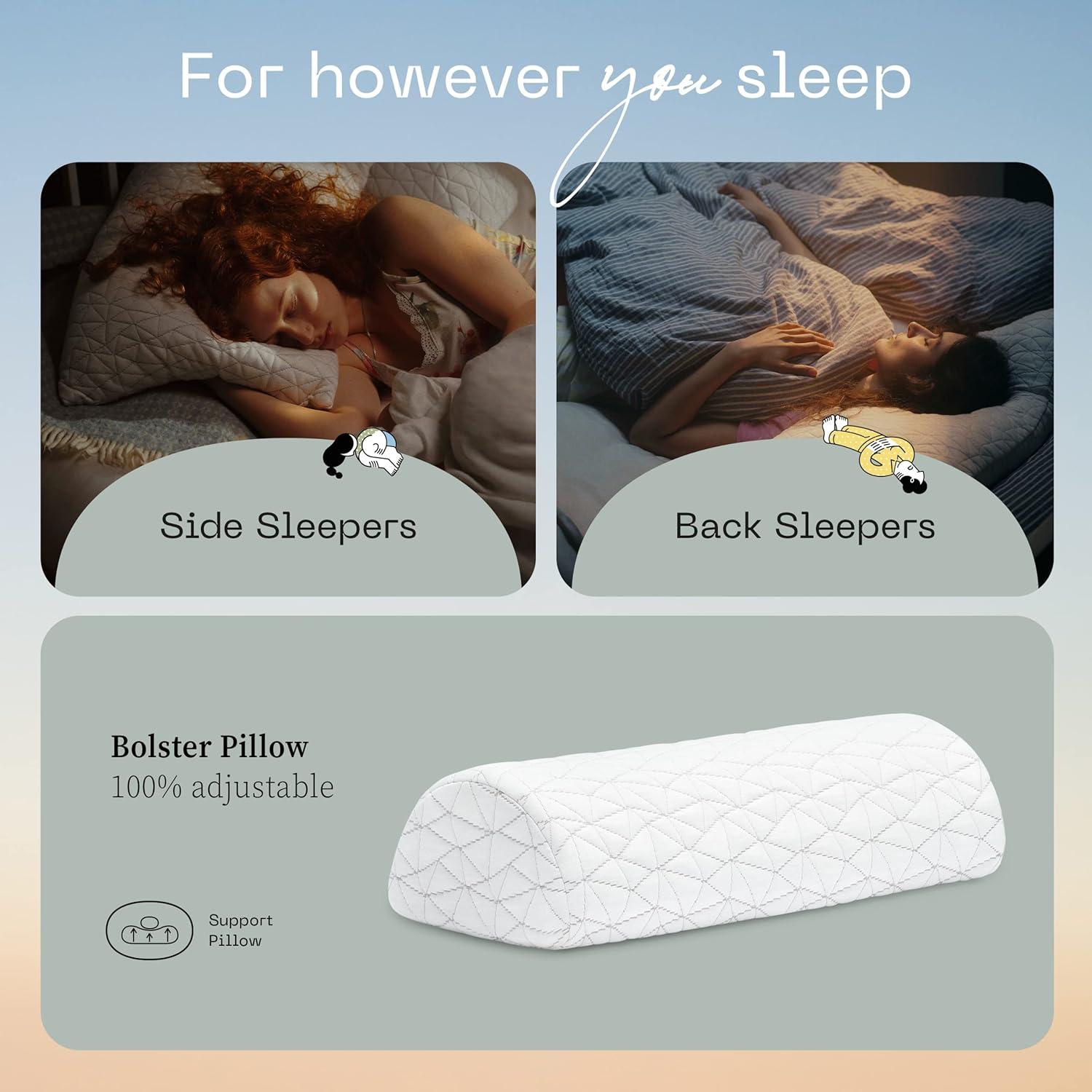 Almohada de Soporte Ajustable Coop Home Goods - Cuña Viscoelástica