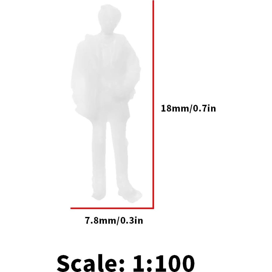 Figuras Miniatura 1:100 El Señor de las Herramientas - 100 Pcs
