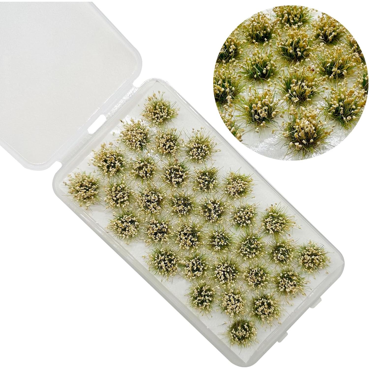 Woohome 64 Piezas Grama Estática Artificial para Dioramas