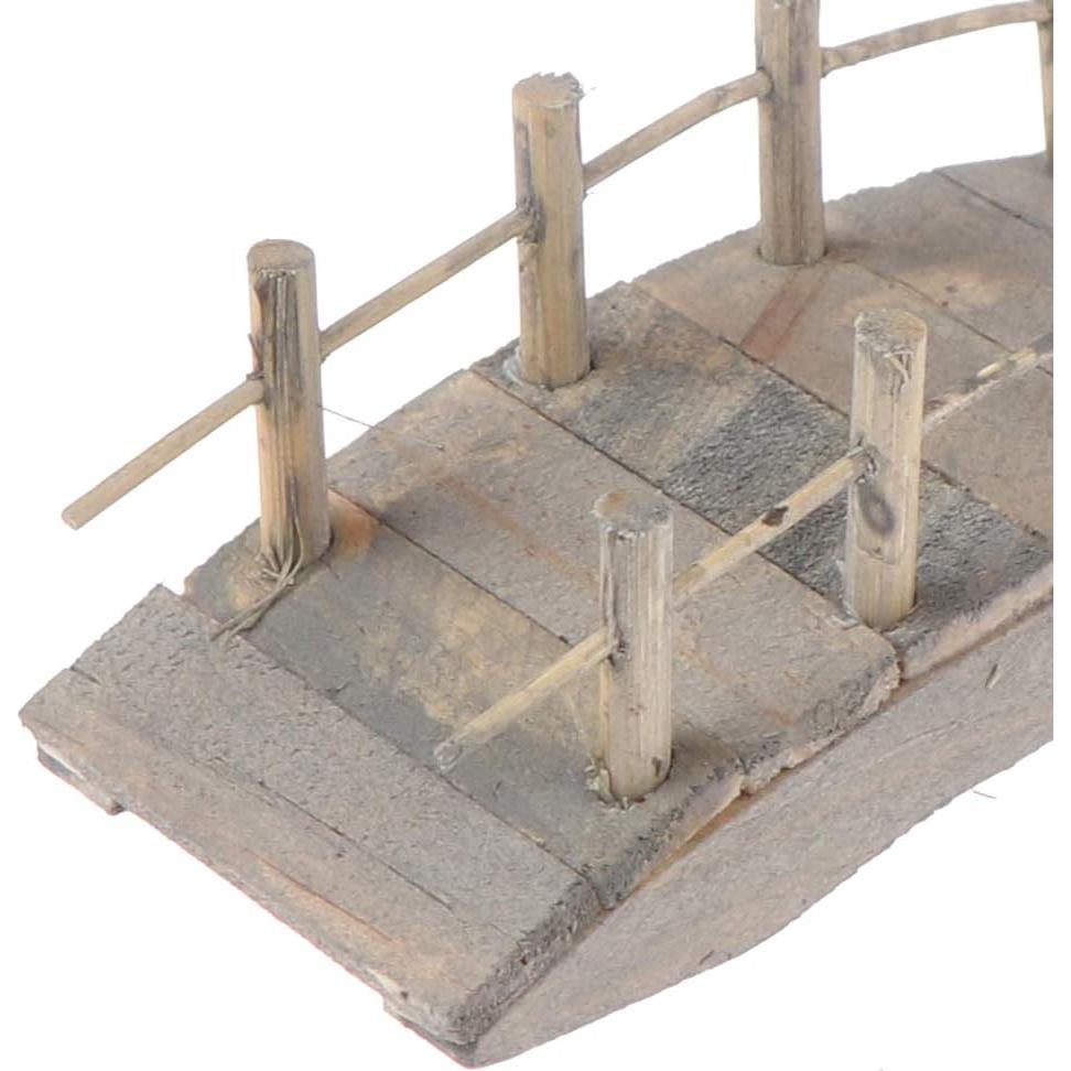 Puente Arco de Madera para Jardín de Hadas - Sueño-País