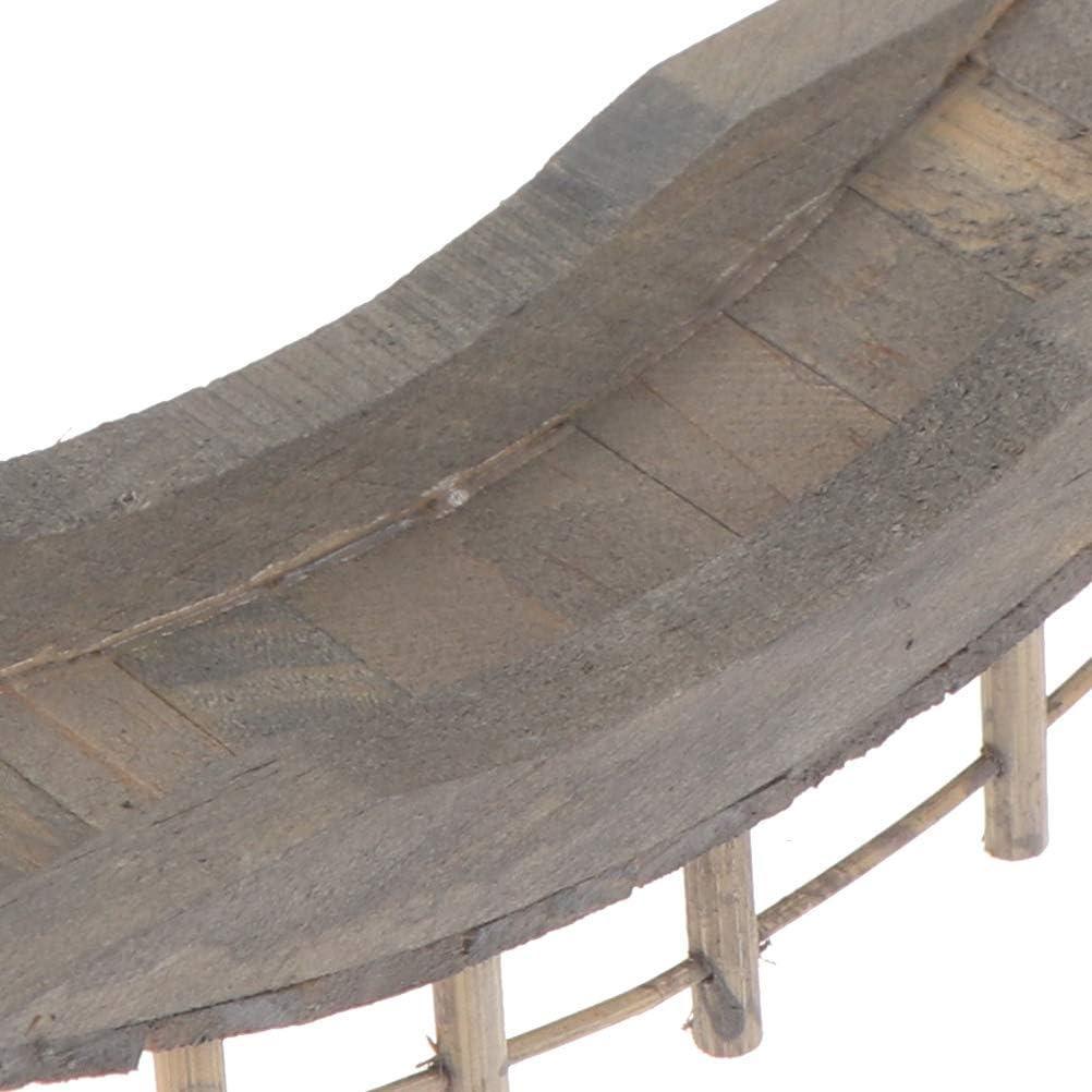 Puente Arco de Madera para Jardín de Hadas - Sueño-País