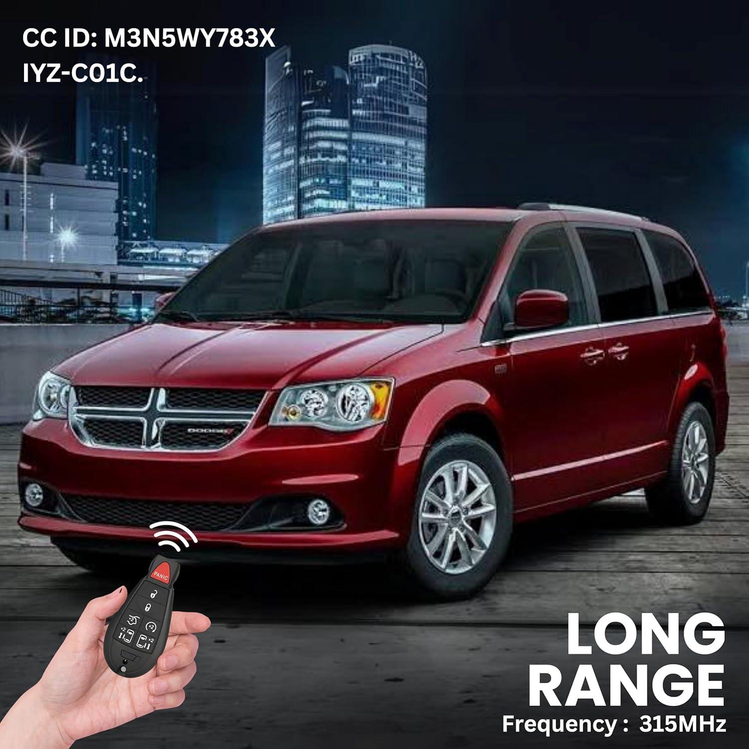 Control Remoto de Entrada Sin Llave Chrysler Dodge 2008-2018