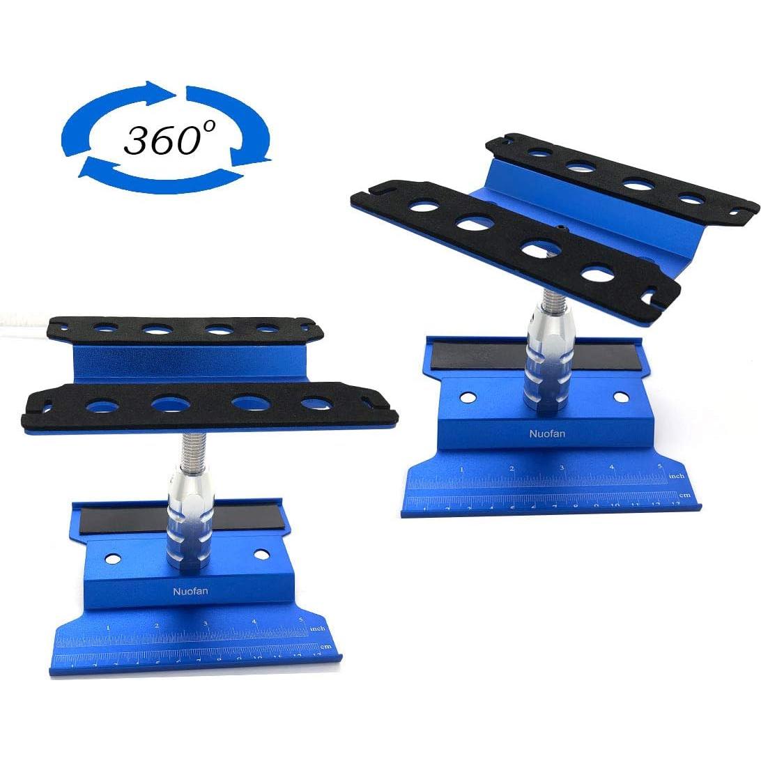 Soporte de Trabajo para Coche RC Nuofan A-51 Aluminio 360°