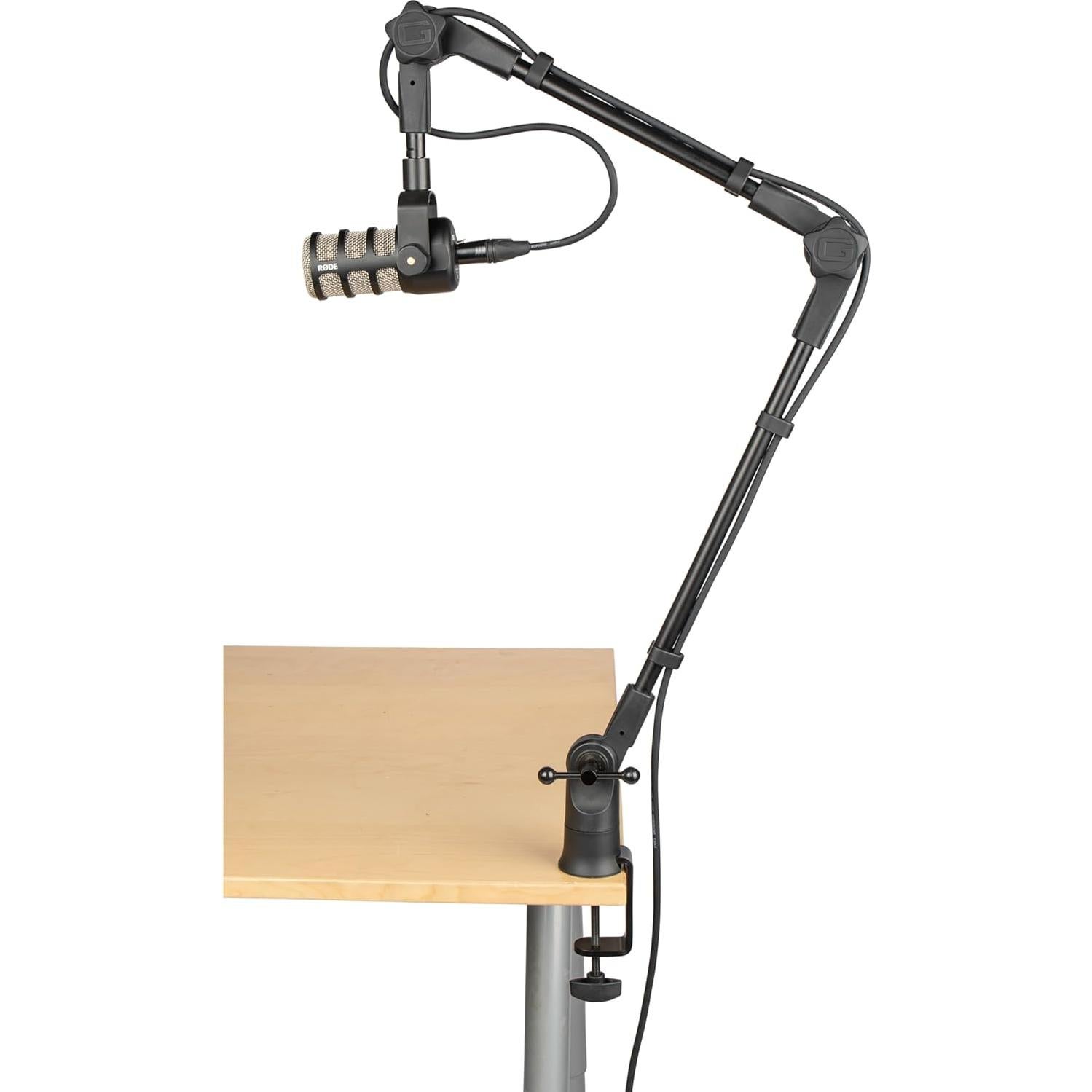 Soporte de Micrófono Gator Frameworks GFWMICBCBM0500 Negro