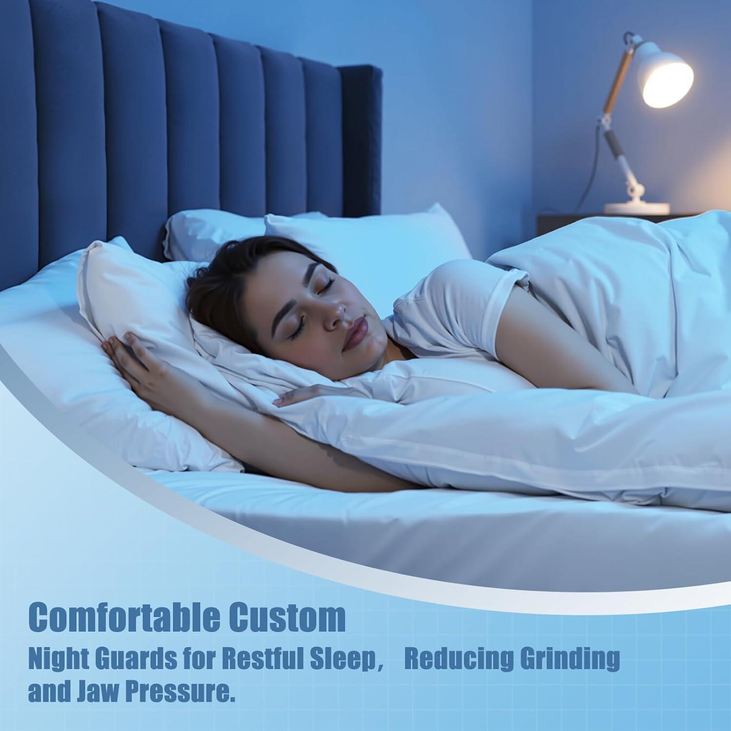 2 Protectores Bucales Personalizados Qiivosm para Bruxismo