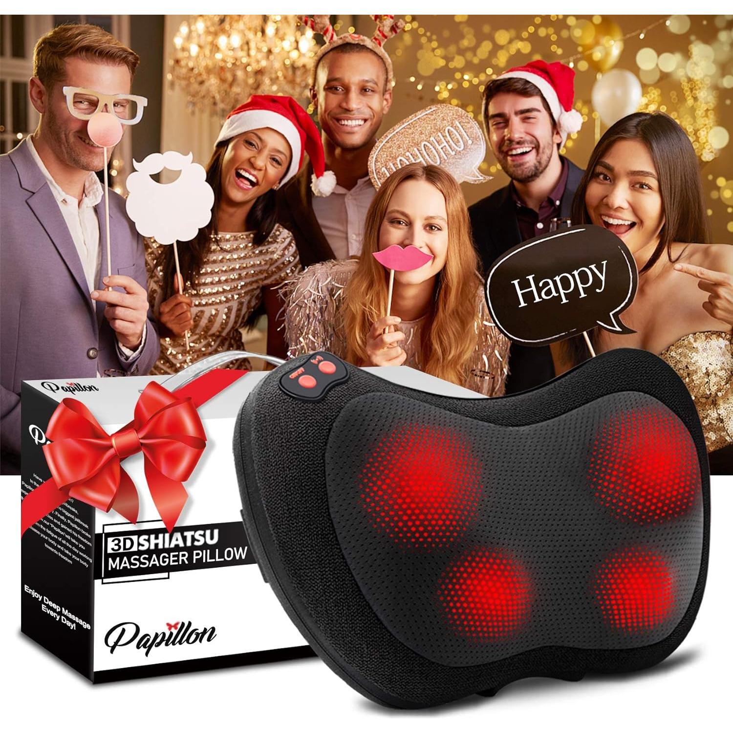 Masajeador de Espalda Papillon JH-006 con Calor y 3 Nodos