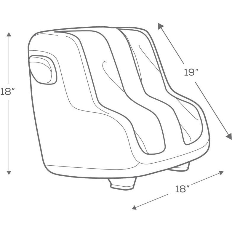 Masajeador de pies y pantorrillas Human Touch Reflex Sol