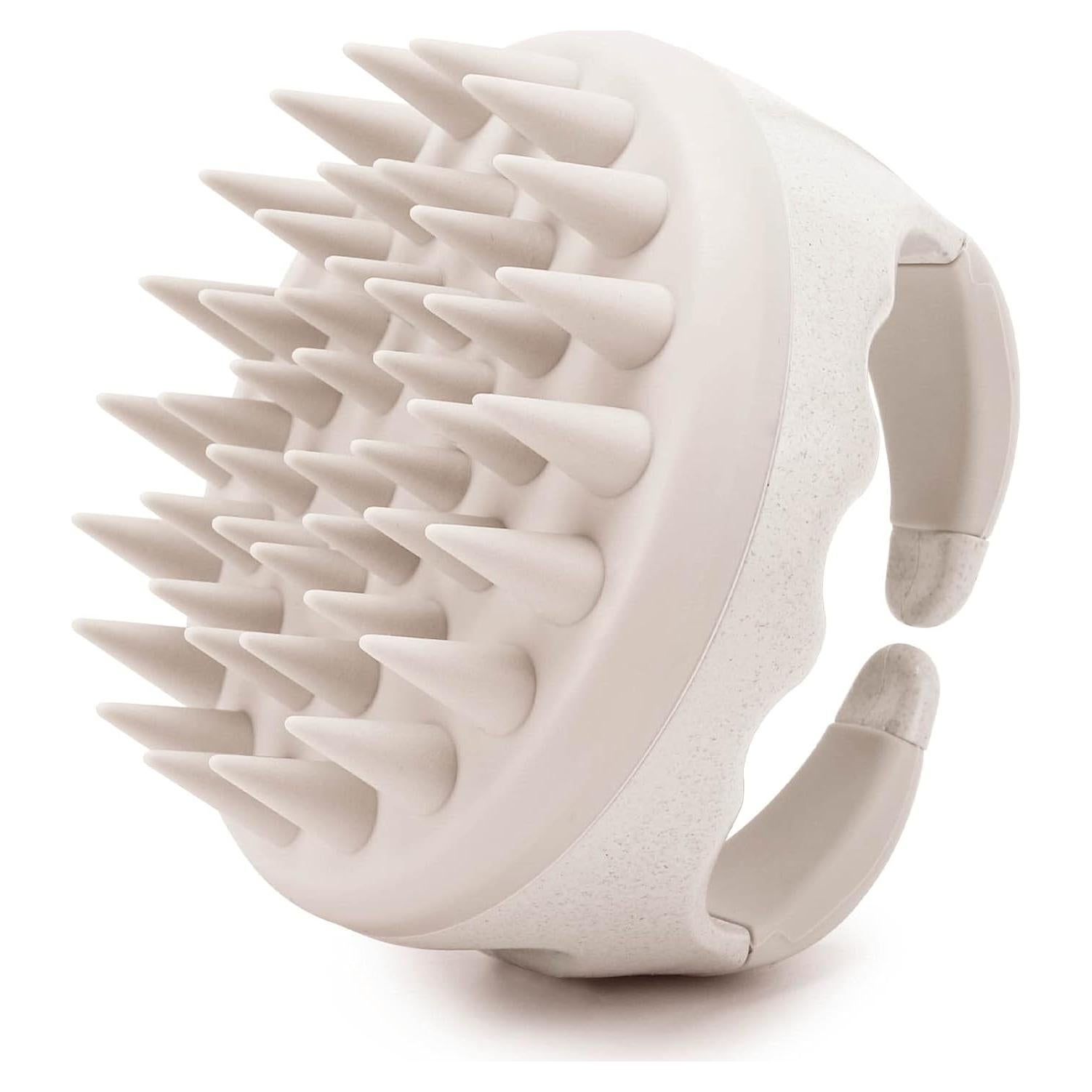 Cepillo Masajeador BTYMS para Cuero Cabelludo Beige