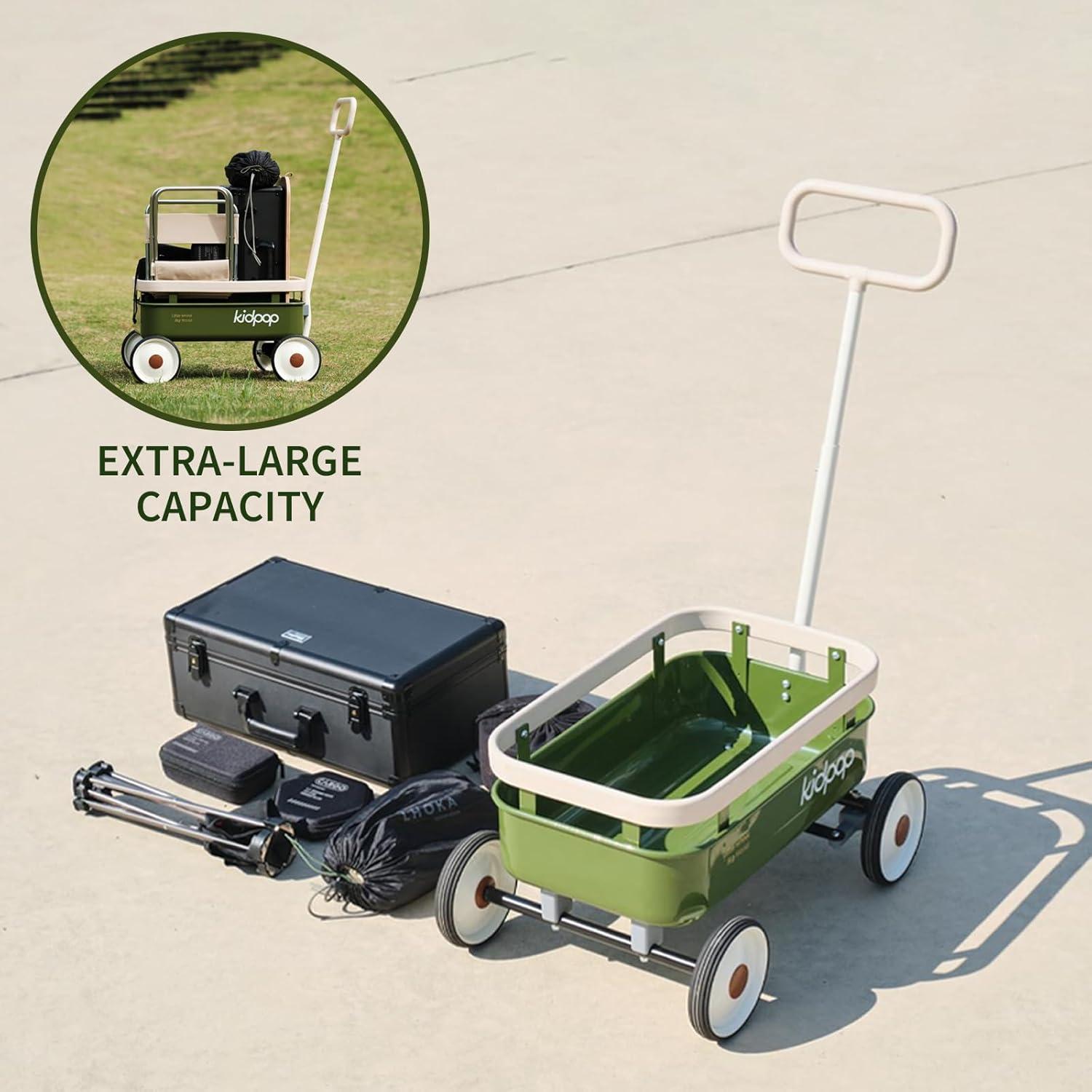 Carro de Arrastre PULA-WILD 3 en 1 para Niños Blanco