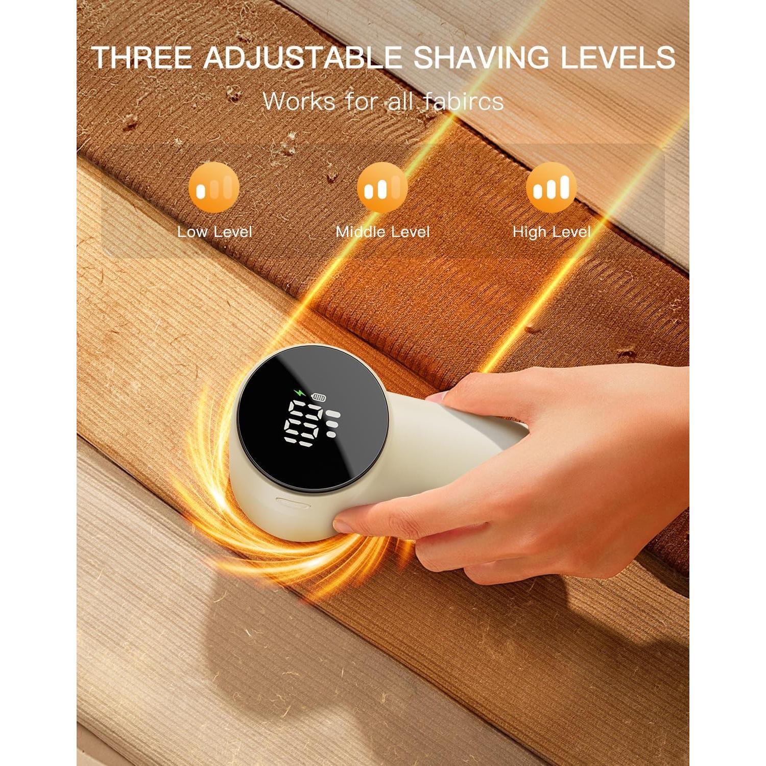 Afeitadora de Tela Recargable Antime YM06 6 Hojas 3 Velocidades