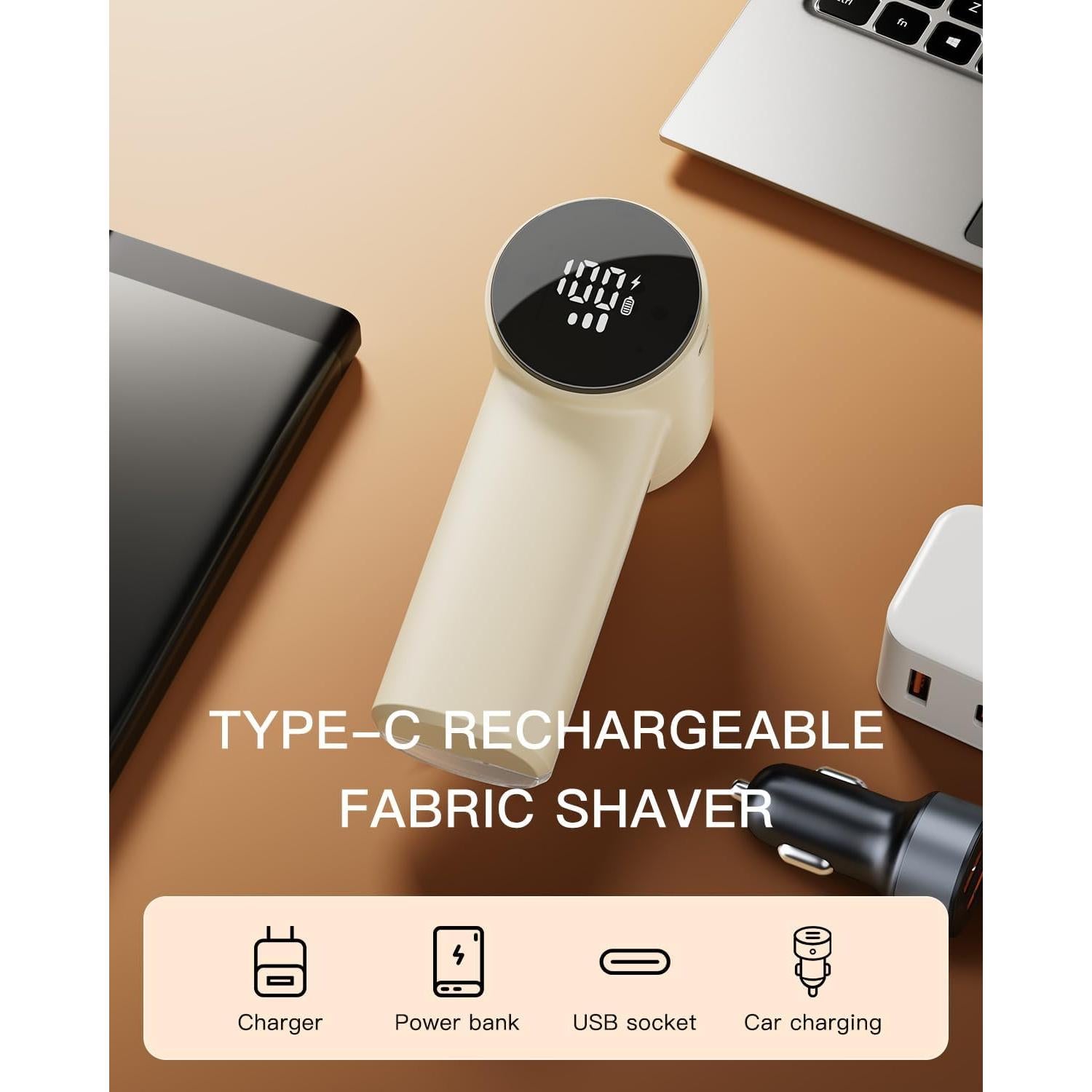 Afeitadora de Tela Recargable Antime YM06 6 Hojas 3 Velocidades