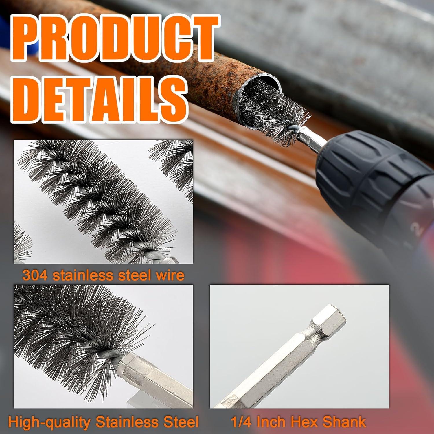 Juego de Cepillos de Alambre MAXMAN para Taladro 18 Piezas