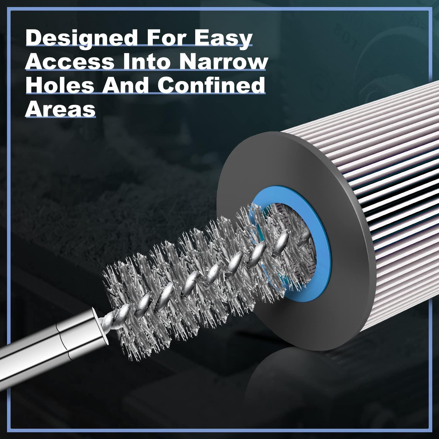 Juego de Cepillos de Alambre MAXMAN para Taladro 18 Piezas