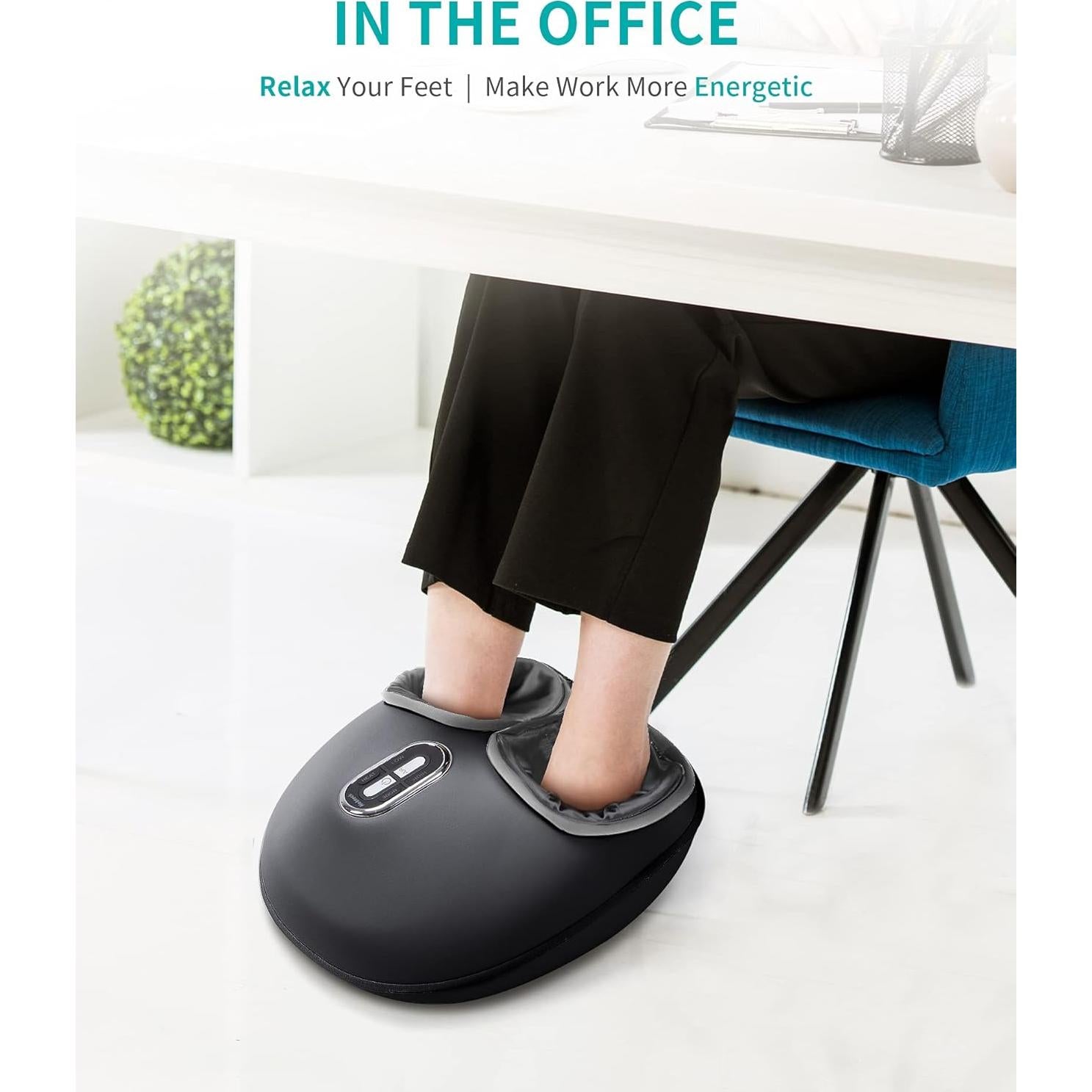 Masajeador de Pies Nekteck NK-FM-0301 con Calor y Amasado