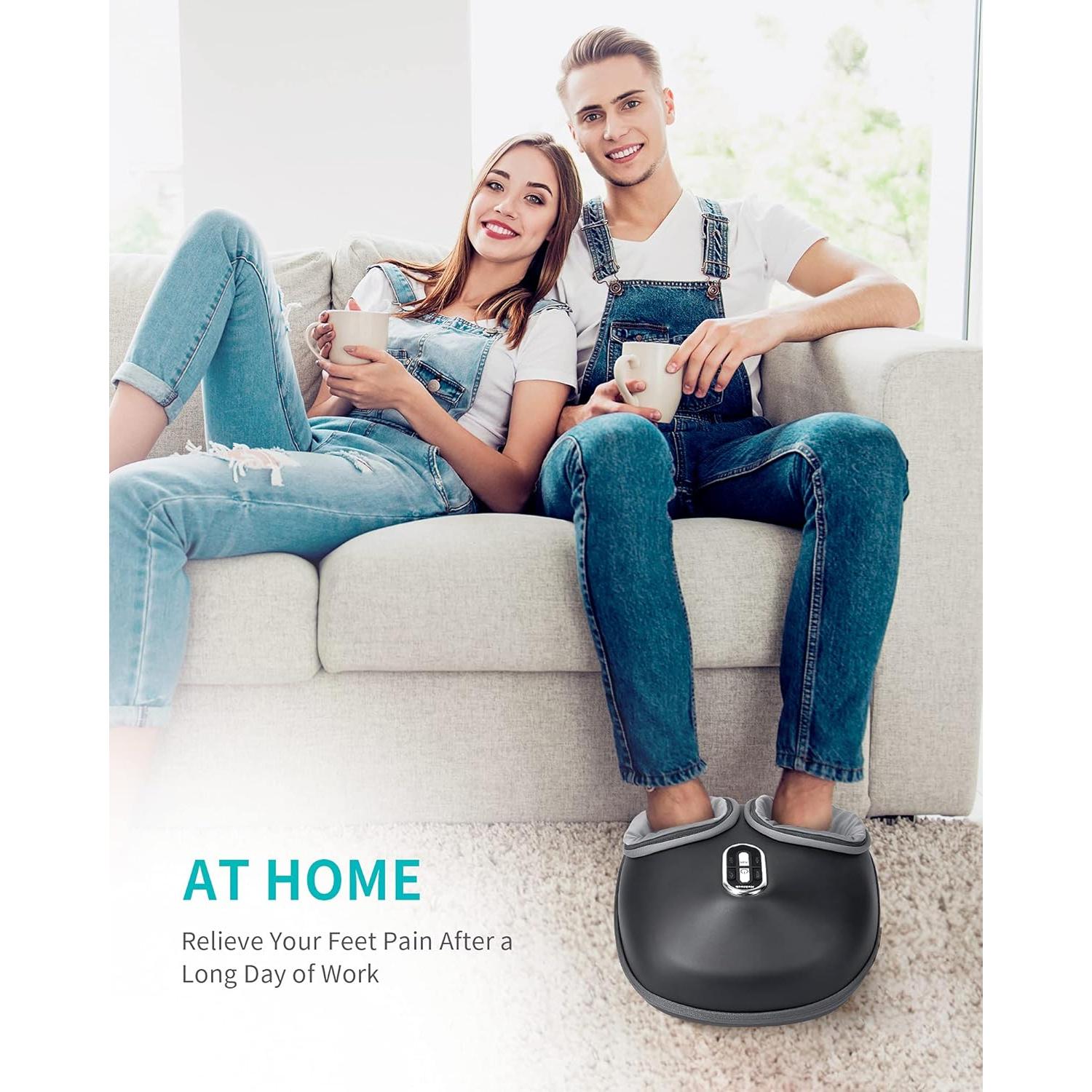 Masajeador de Pies Nekteck NK-FM-0301 con Calor y Amasado