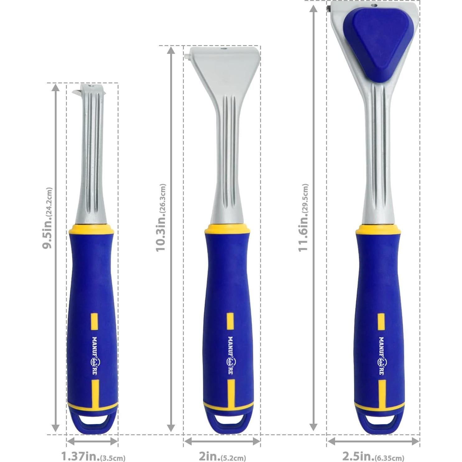 Raspador de pintura MANUFORE de carburo de tungsteno 6.35 cm