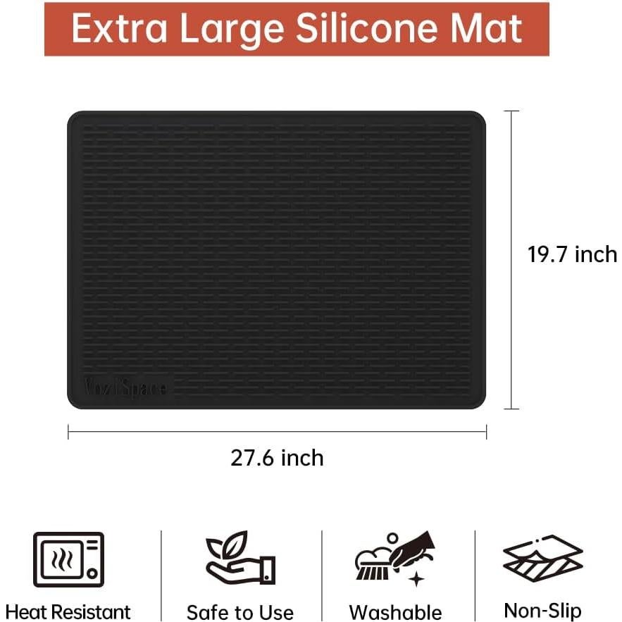 Cubierta de Estufa Eléctrica VoziSpace 71x51 cm Antideslizante