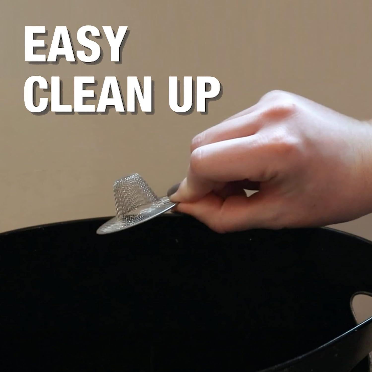 Danco 88820 2 in. Mesh Bathroom Lavatory Sink Strainer, Stainless Steel