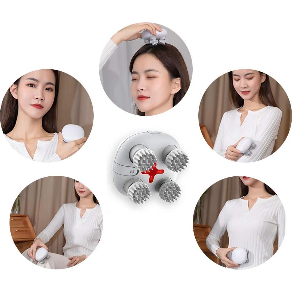 Masajeador Eléctrico Haotoning para Cuero Cabelludo IPX7