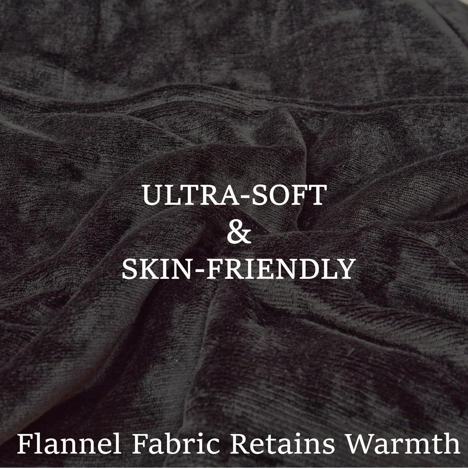 DOWNCOOL Heated Blanket, Electric Blanket, Electric Throw with 1-12 Hour Timer & 10 Heat Settings, Velvet Heated Blanket with Fast Heating and Auto Shut-Off, Machine Washable(50x60 Inches)