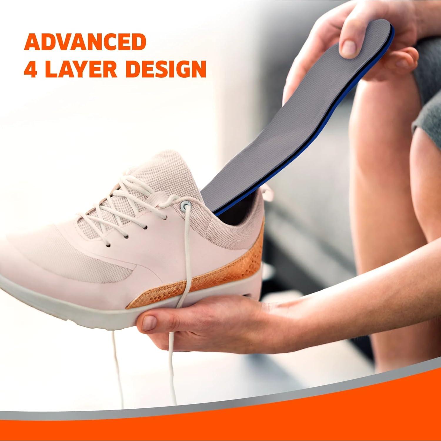 Plantillas Odor-Eaters Ultra Duraderas 1 Par - Desodorante Pies