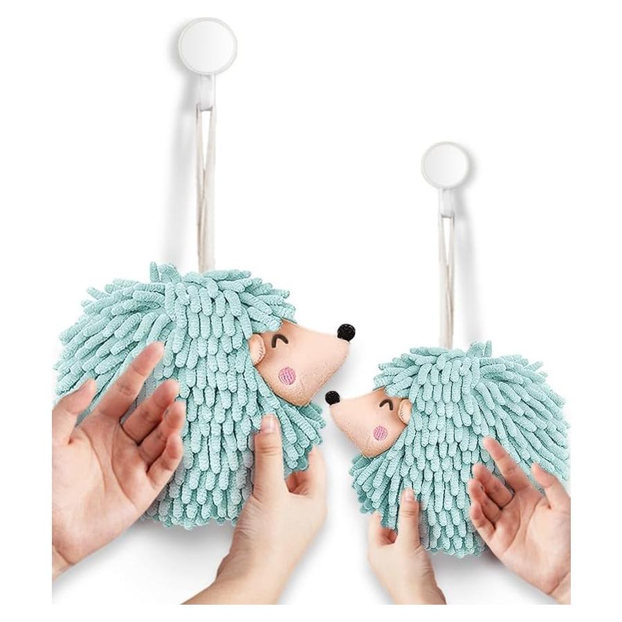 Toallas de Mano Erizo Sonriente Sophie & Panda - Paquete de 2