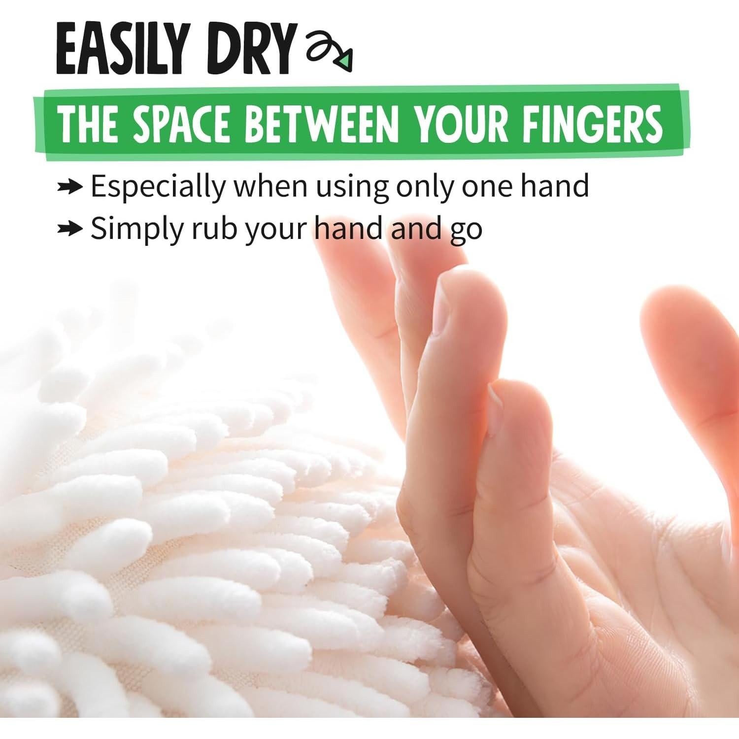 Toallas de Mano Erizo Sonriente Sophie & Panda - Paquete de 2