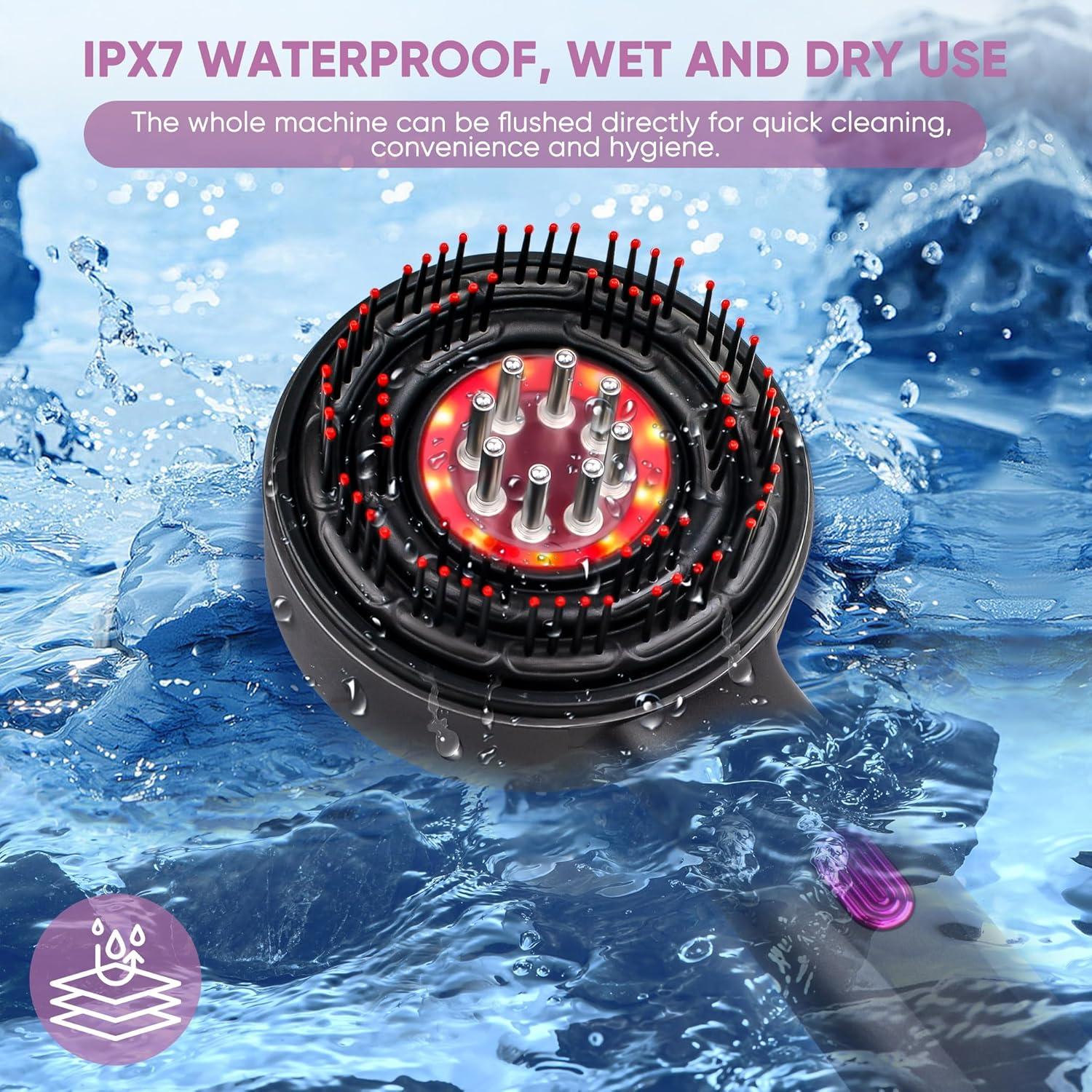 Aplicador de Aceite para Cabello MPADQ Masajeador IPX7