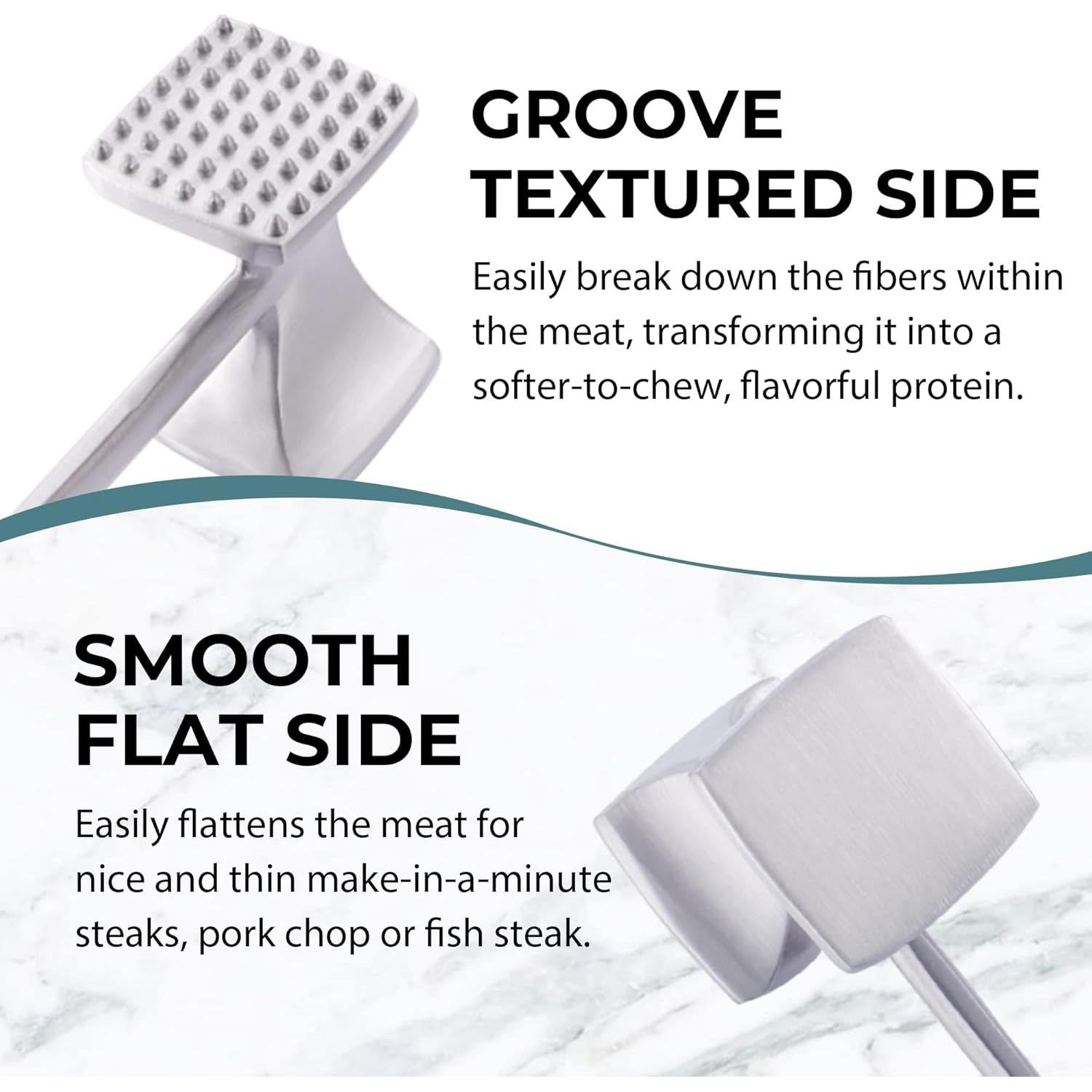 Mazo de Carne Kitexpert Doble Cara 23.9cm Ergonómico