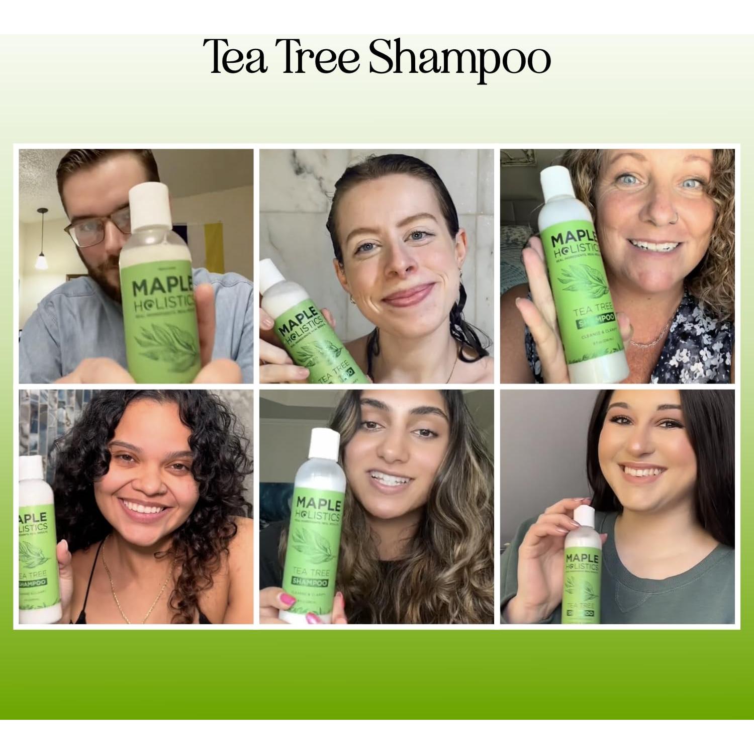 Champú Revitalizante Maple Holistics 236ml Árbol de Té