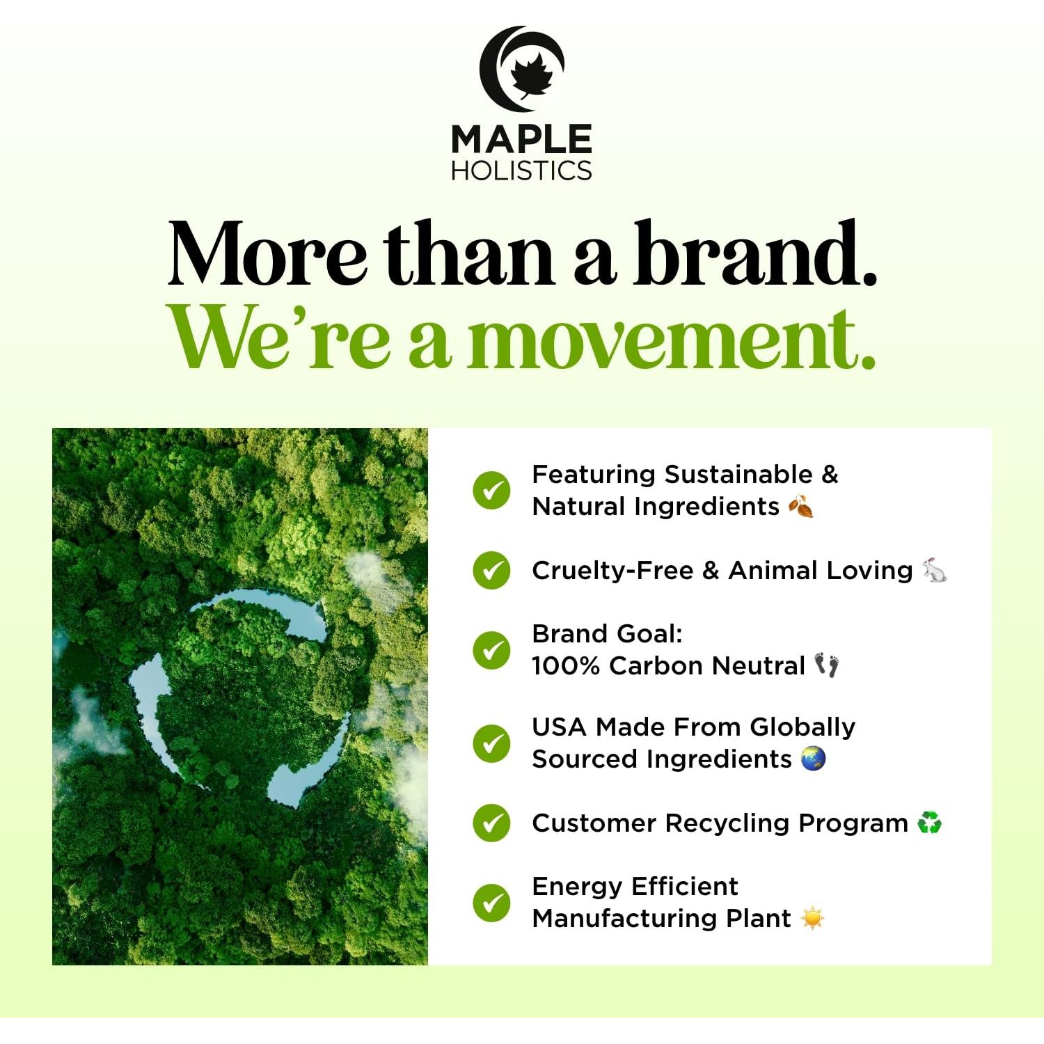 Champú Revitalizante Maple Holistics 236ml Árbol de Té