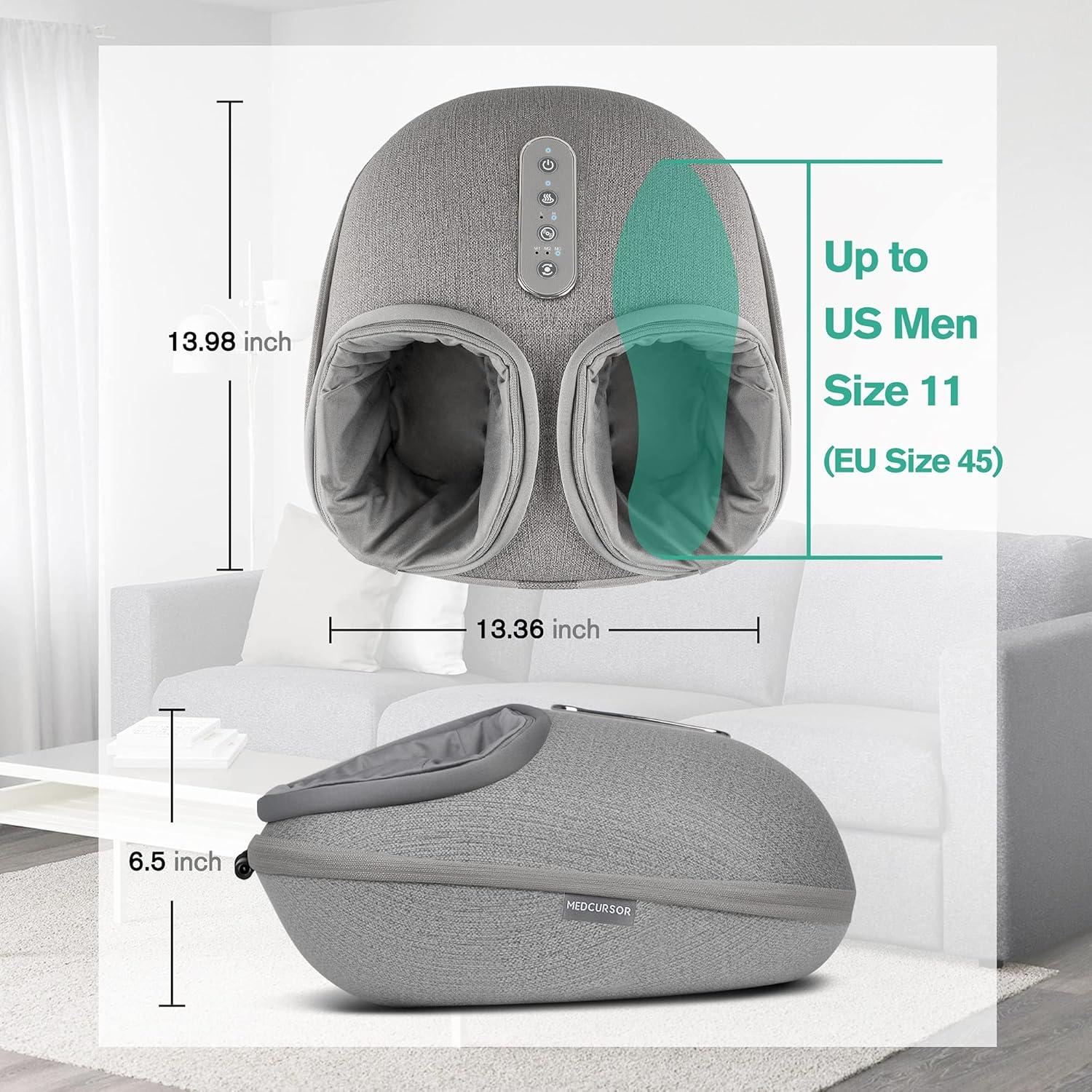 Masajeador de Pies Medcursor MDFM400 con Calor y Amasado