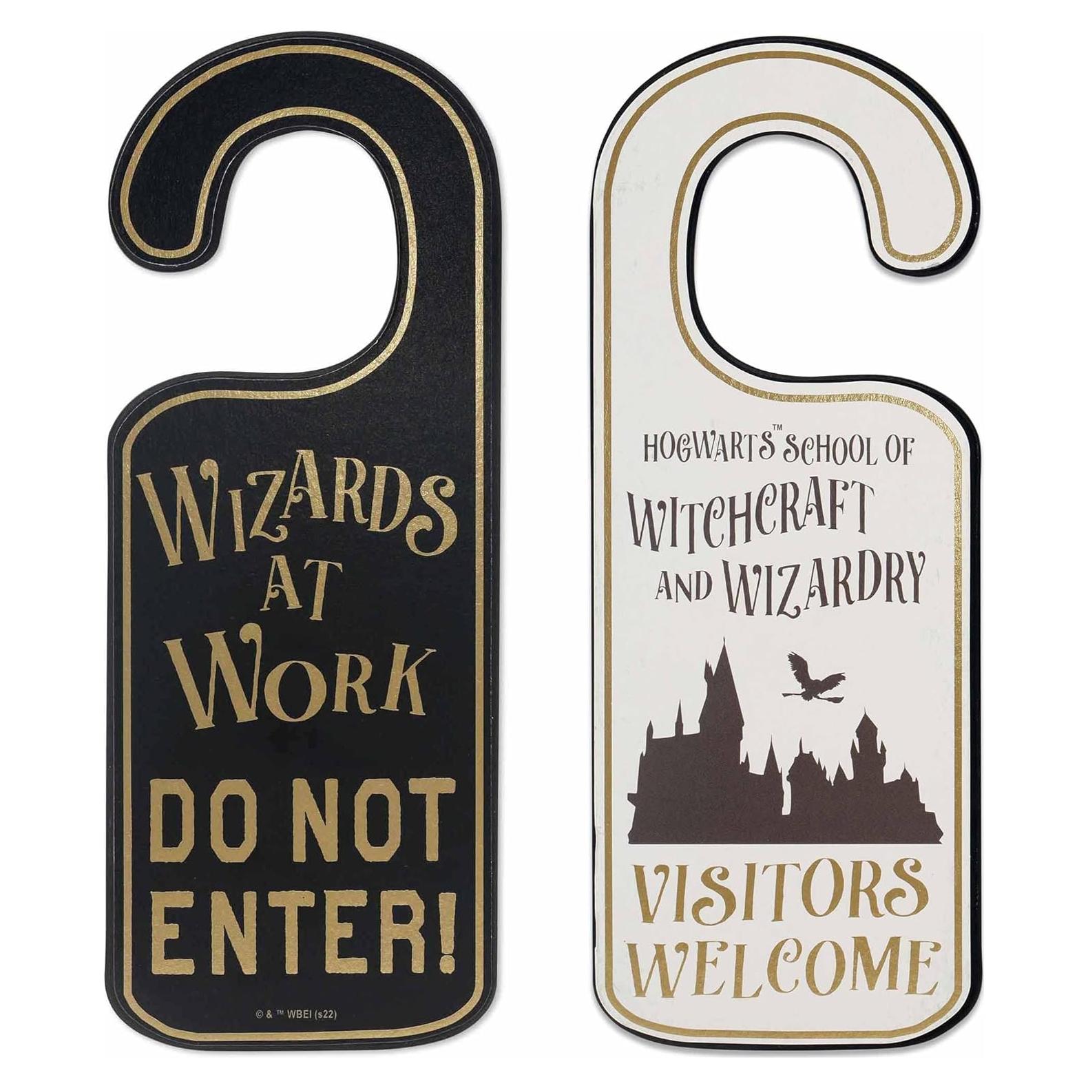 Colgador de Puerta Harry Potter Doble Cara - Magos en Trabajo