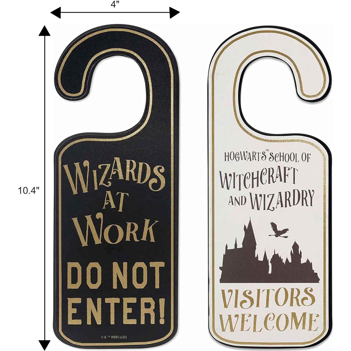 Colgador de Puerta Harry Potter Doble Cara - Magos en Trabajo