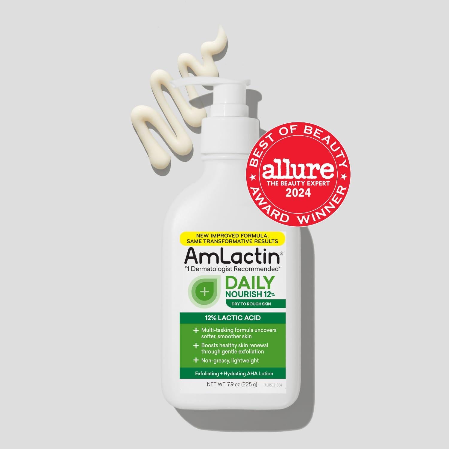 Loción Hidratante Diaria AmLactin 12% Ácido Láctico 221g