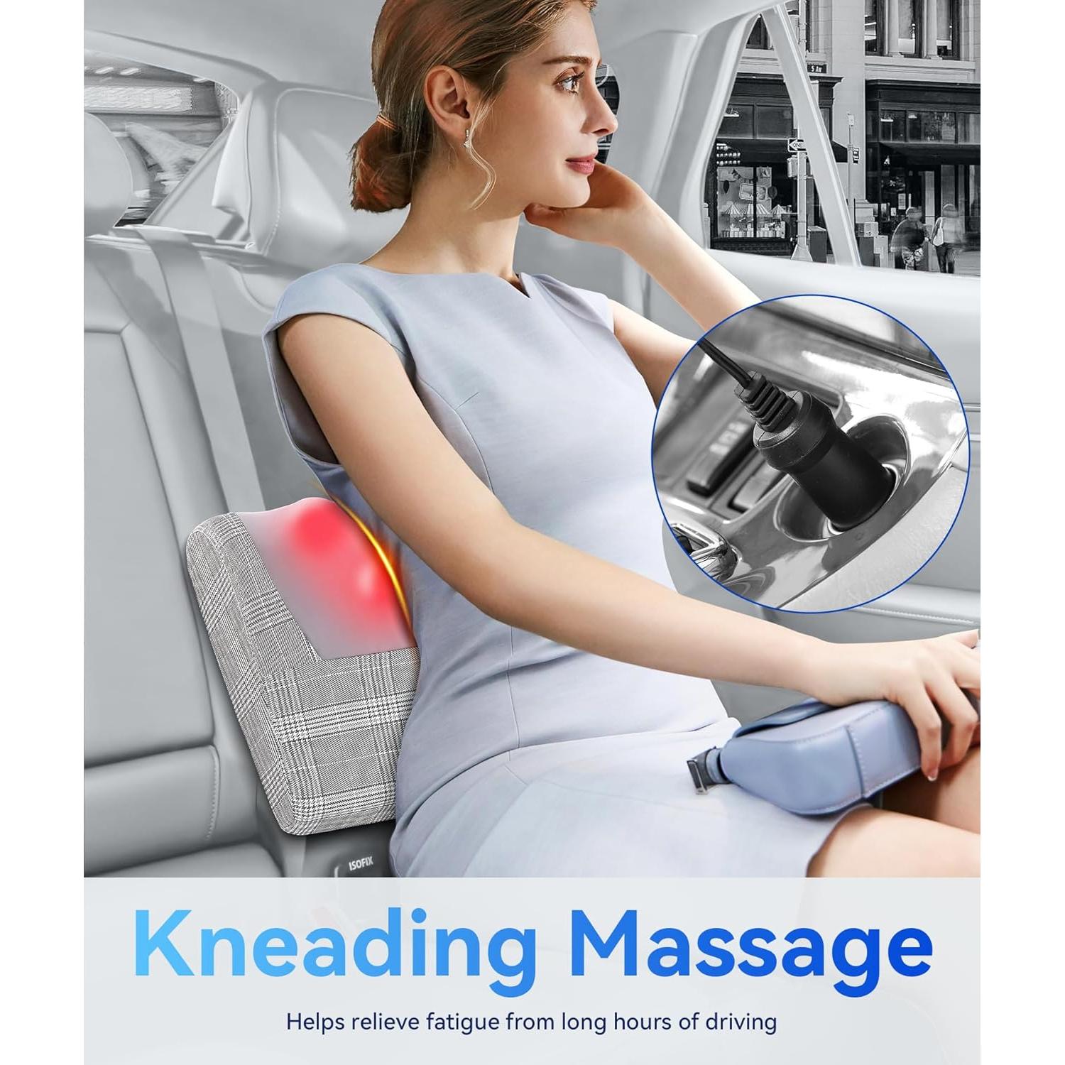 Masajeador de Espalda Papillon JH-017-X con Calor y 3 Velocidades