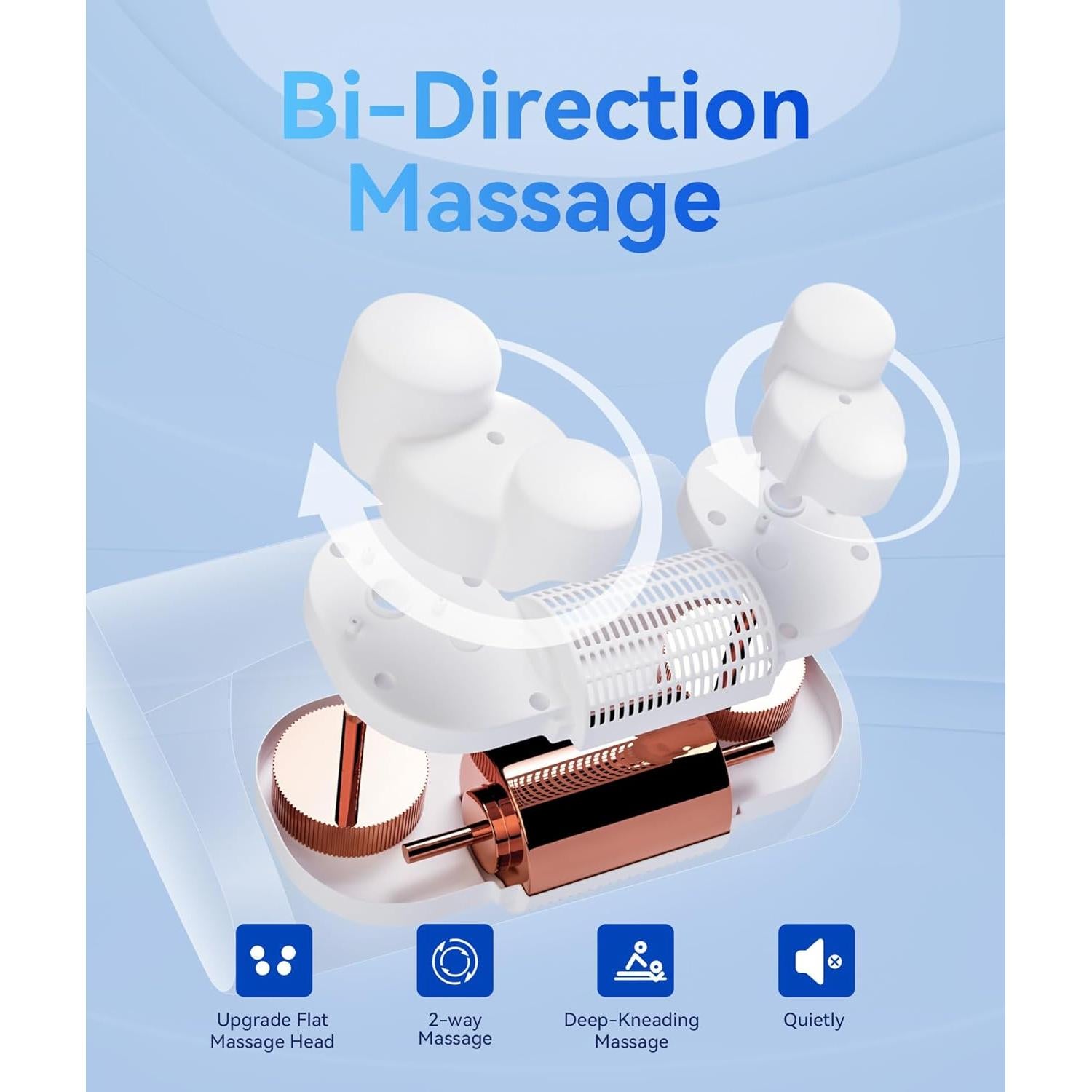 Masajeador de Espalda Papillon JH-017-X con Calor y 3 Velocidades