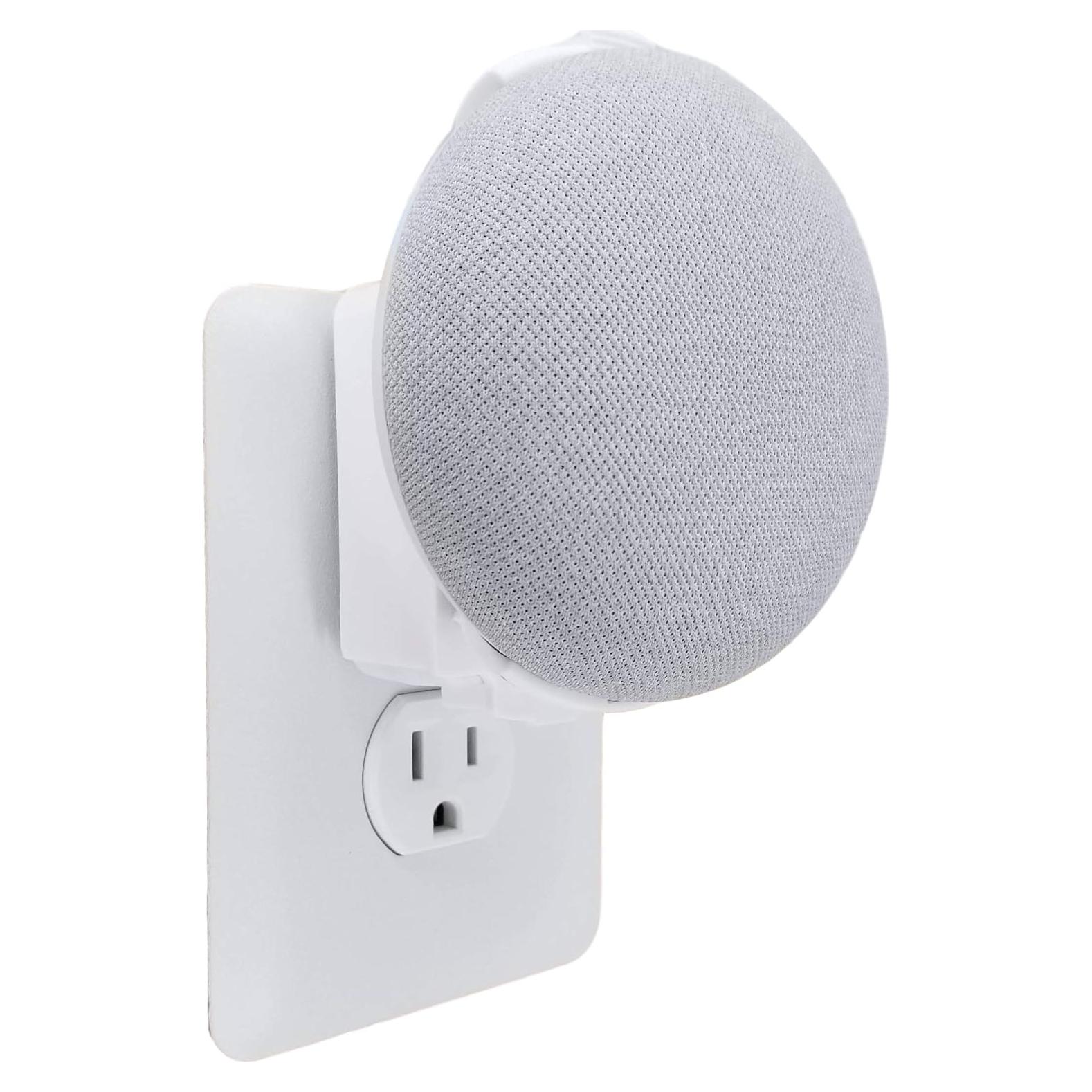 Soporte de Pared para Google Nest Mini Mount Genie Blanco