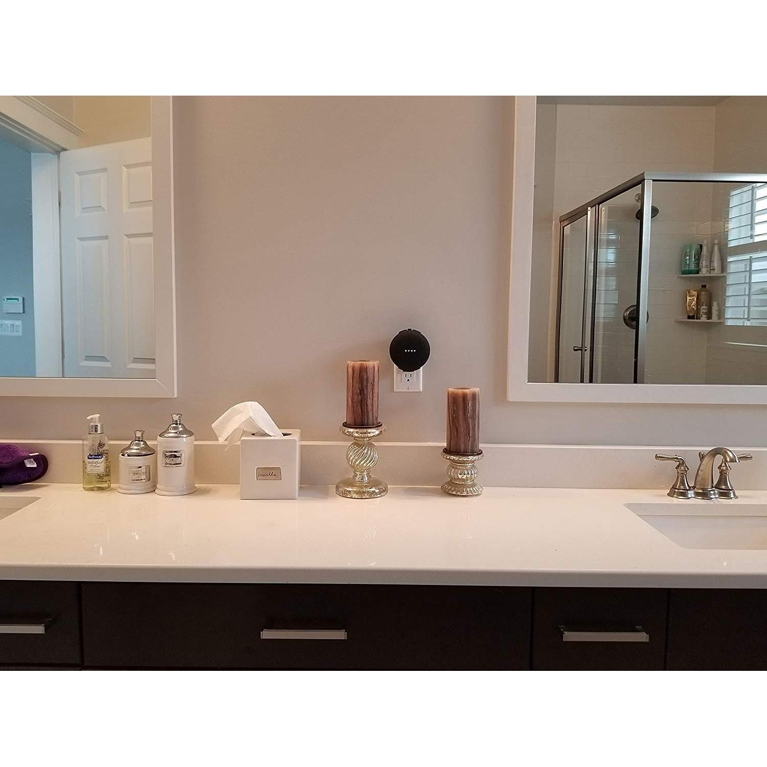 Soporte de Pared para Google Nest Mini Mount Genie Blanco