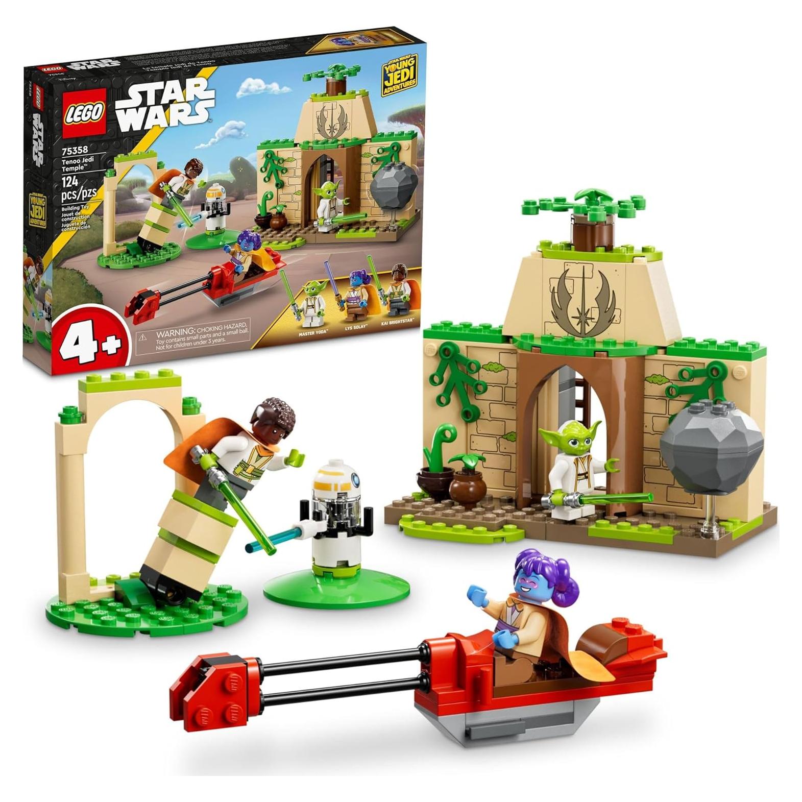 LEGO Star Wars Templo Jedi Tenoo 75358 - Set de Construcción 124 Piezas