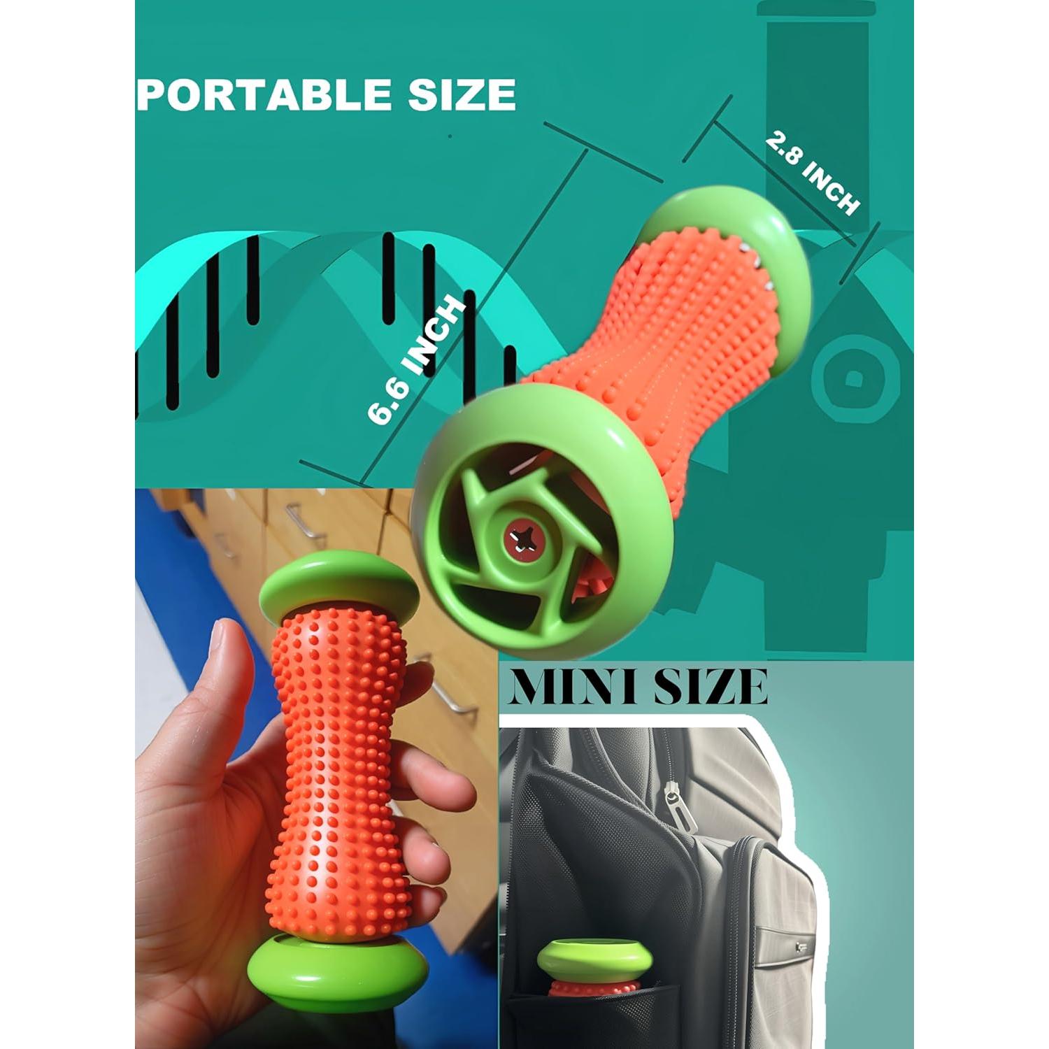 Masajeador de Pies Chifit Rojo 16.5x6.5cm Alivio Fascitis